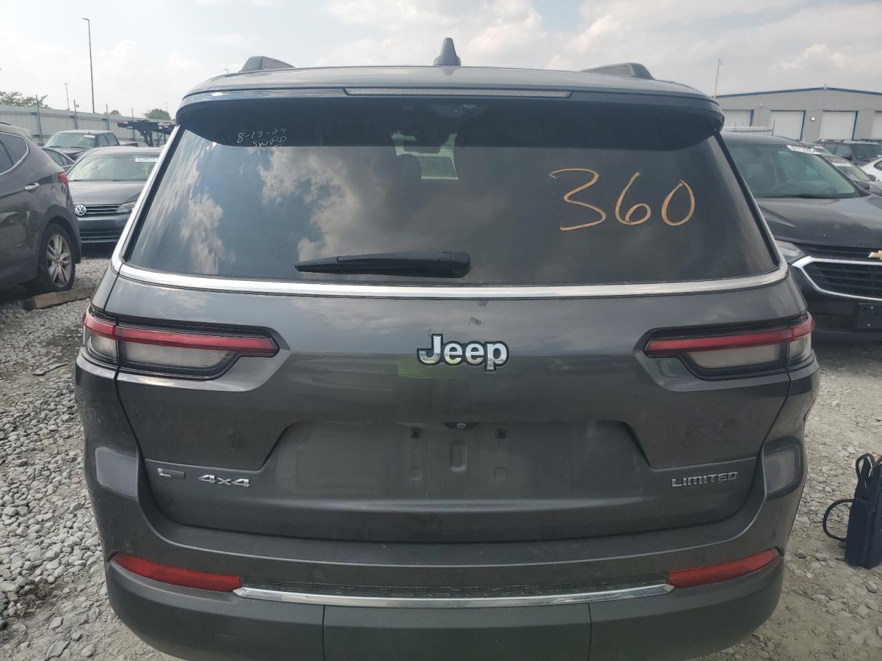 2023 JEEP GRAND CHEROKEE L LIMITED VIN:1C4RJKBG7P8705657