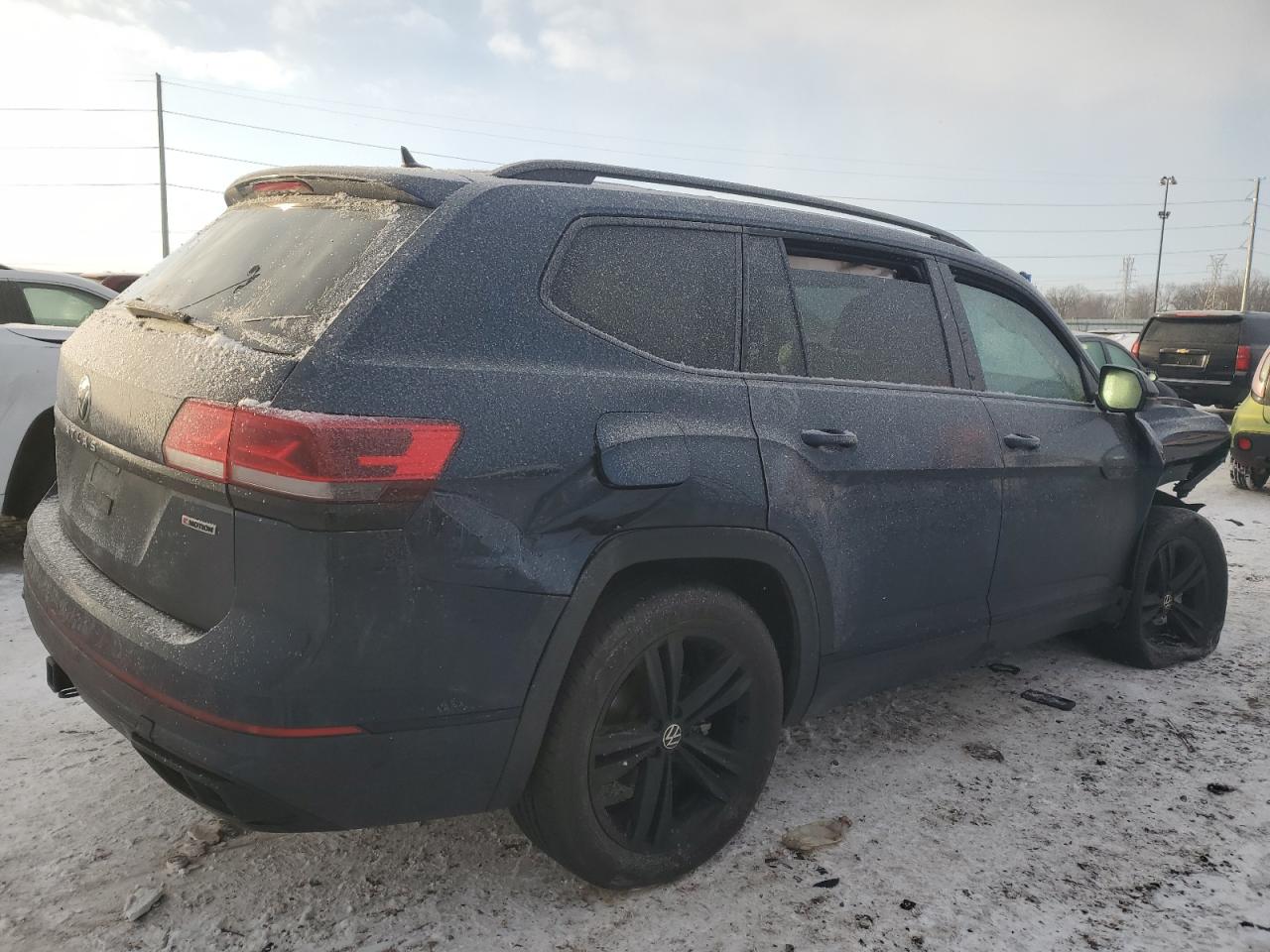 2022 VOLKSWAGEN ATLAS SEL R-LINE VIN:1V2SR2CA9NC560604