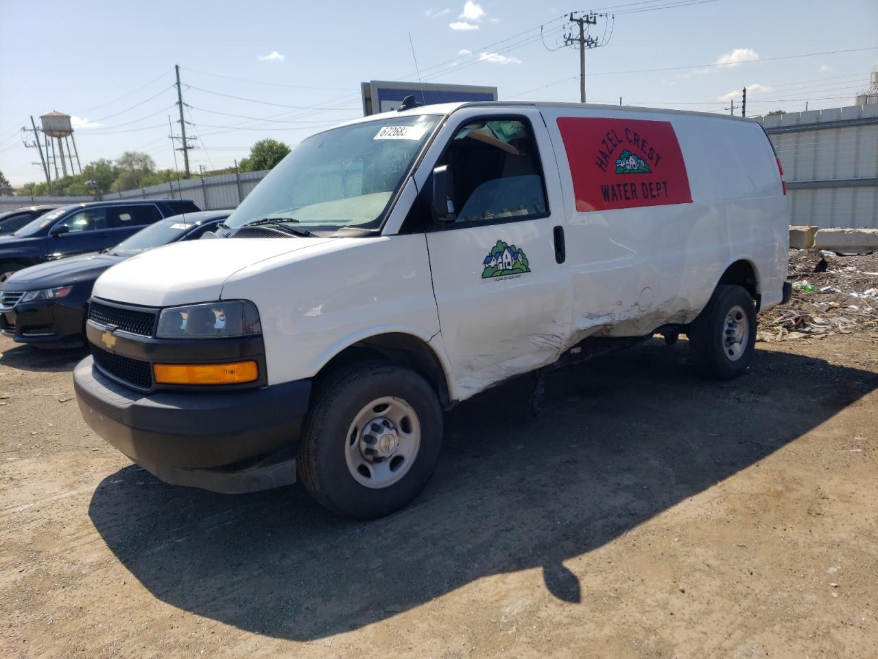 2023 CHEVROLET EXPRESS G2500  VIN:1GCWGAF73P1218339