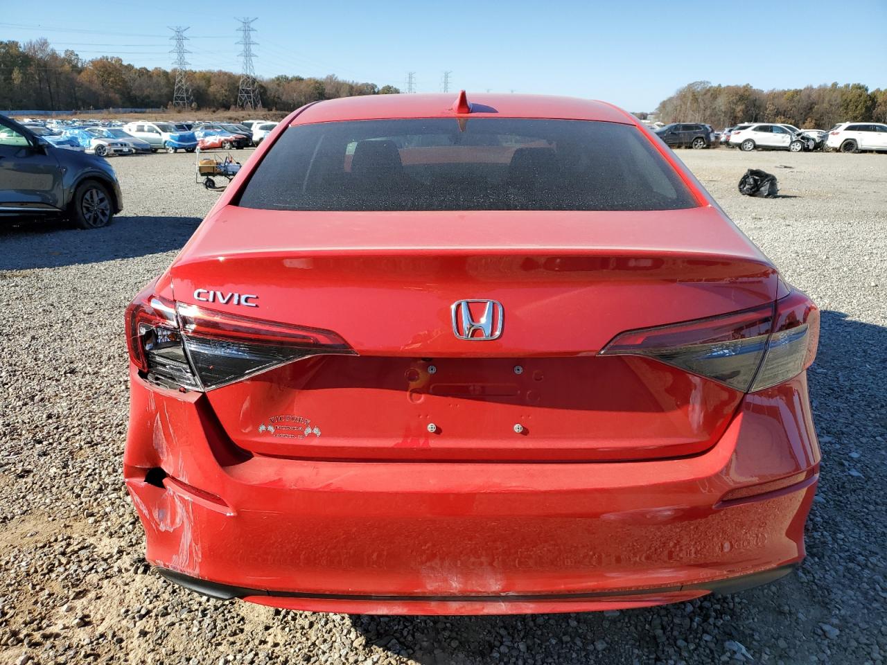 2024 HONDA CIVIC LX VIN:2HGFE2F20RH576701