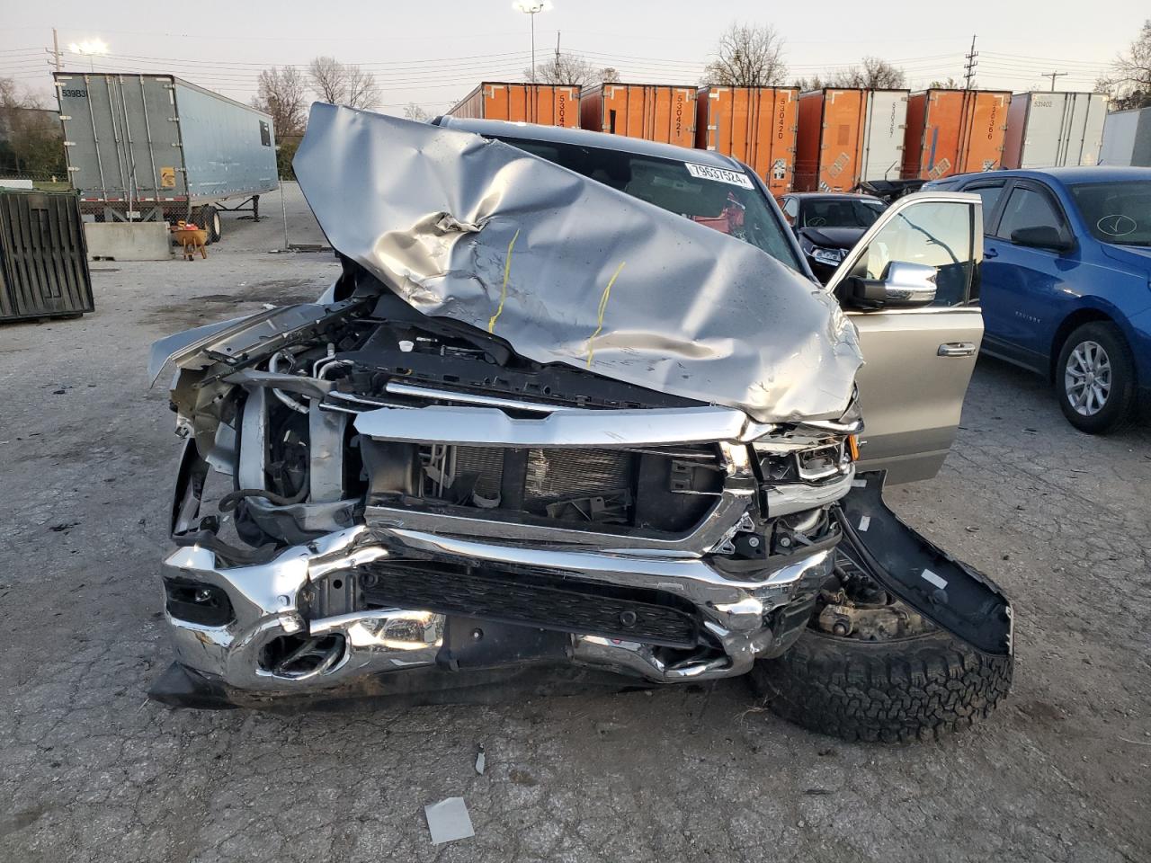 2022 RAM 1500 LARAMIE VIN:1C6SRFJT6NN115648