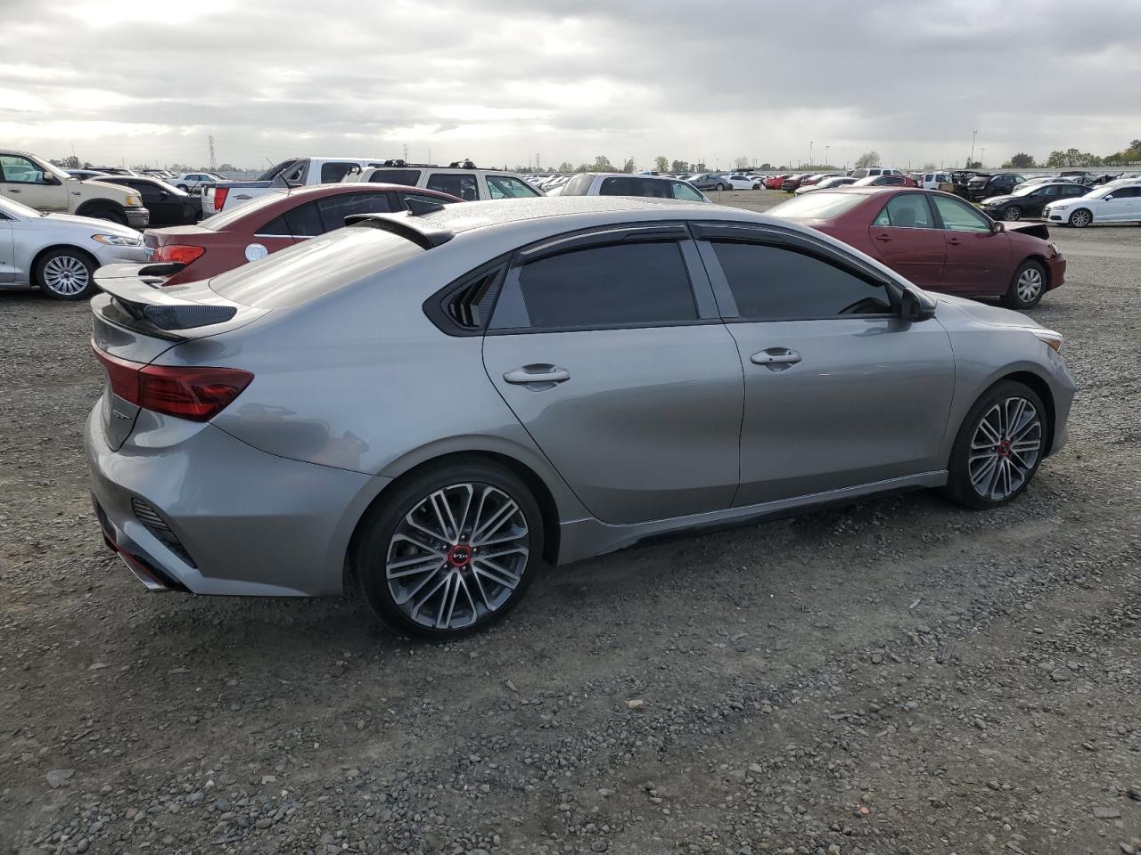2022 KIA FORTE GT VIN:3KPF44AC7NE457191