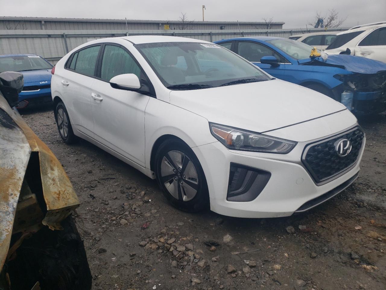 2022 HYUNDAI IONIQ BLUE VIN:KMHC65LC1NU277329