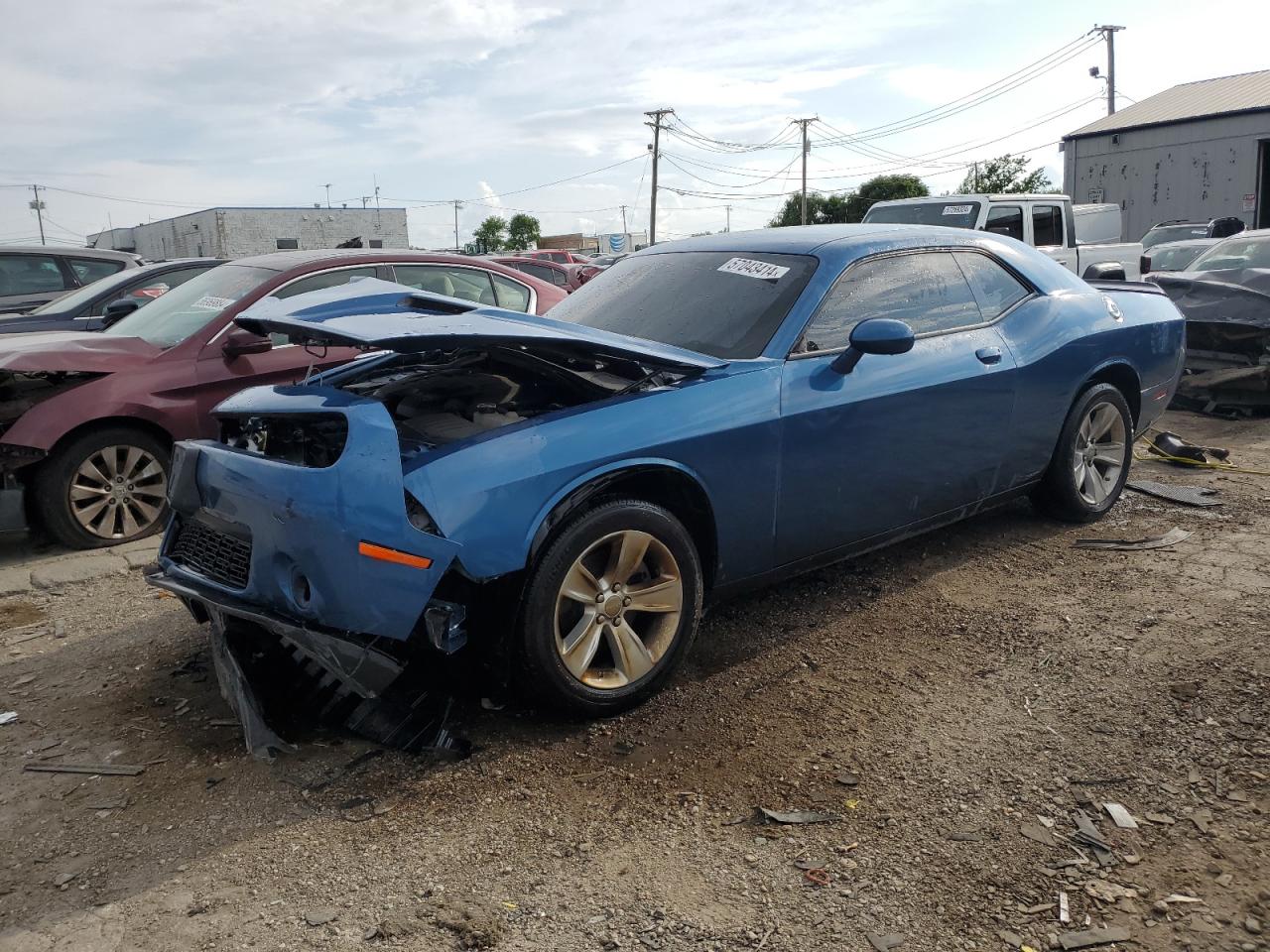 2023 DODGE CHALLENGER SXT VIN:2C3CDZAGXPH574858