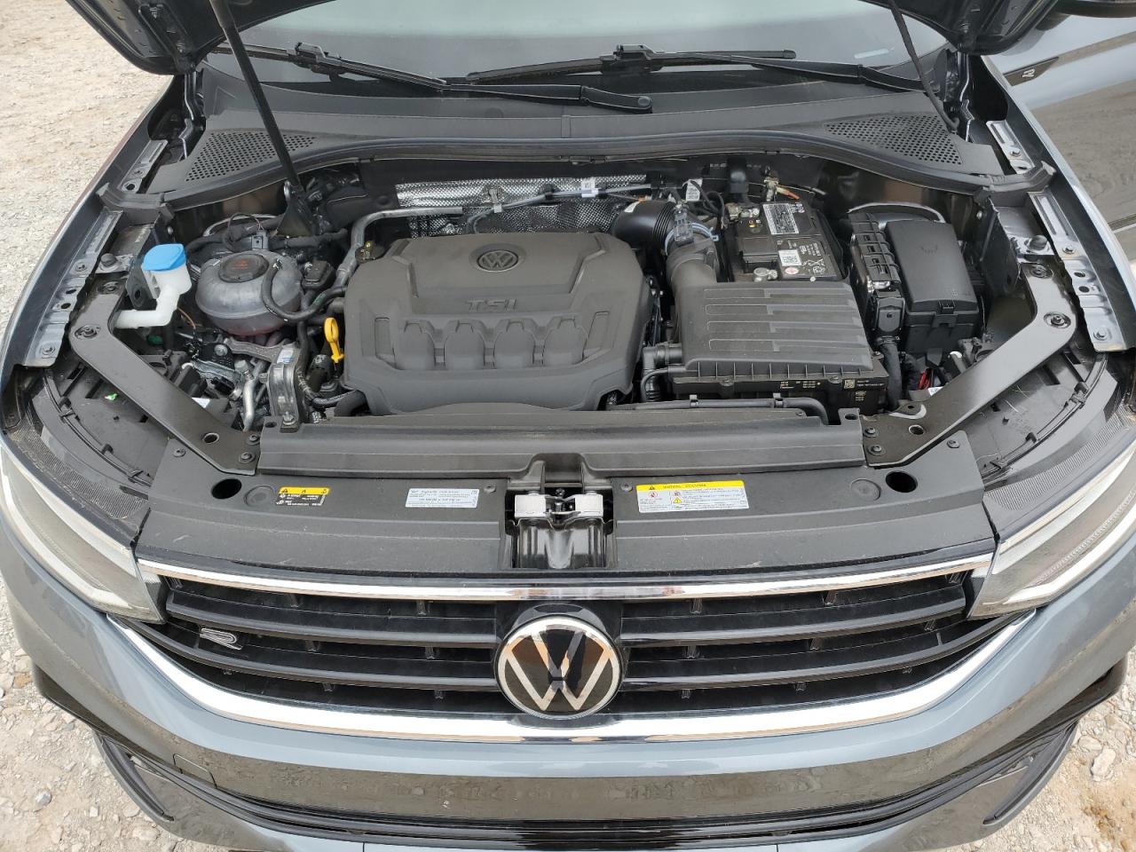 2022 VOLKSWAGEN TIGUAN SE R-LINE BLACK VIN:3VVCB7AX8NM143506