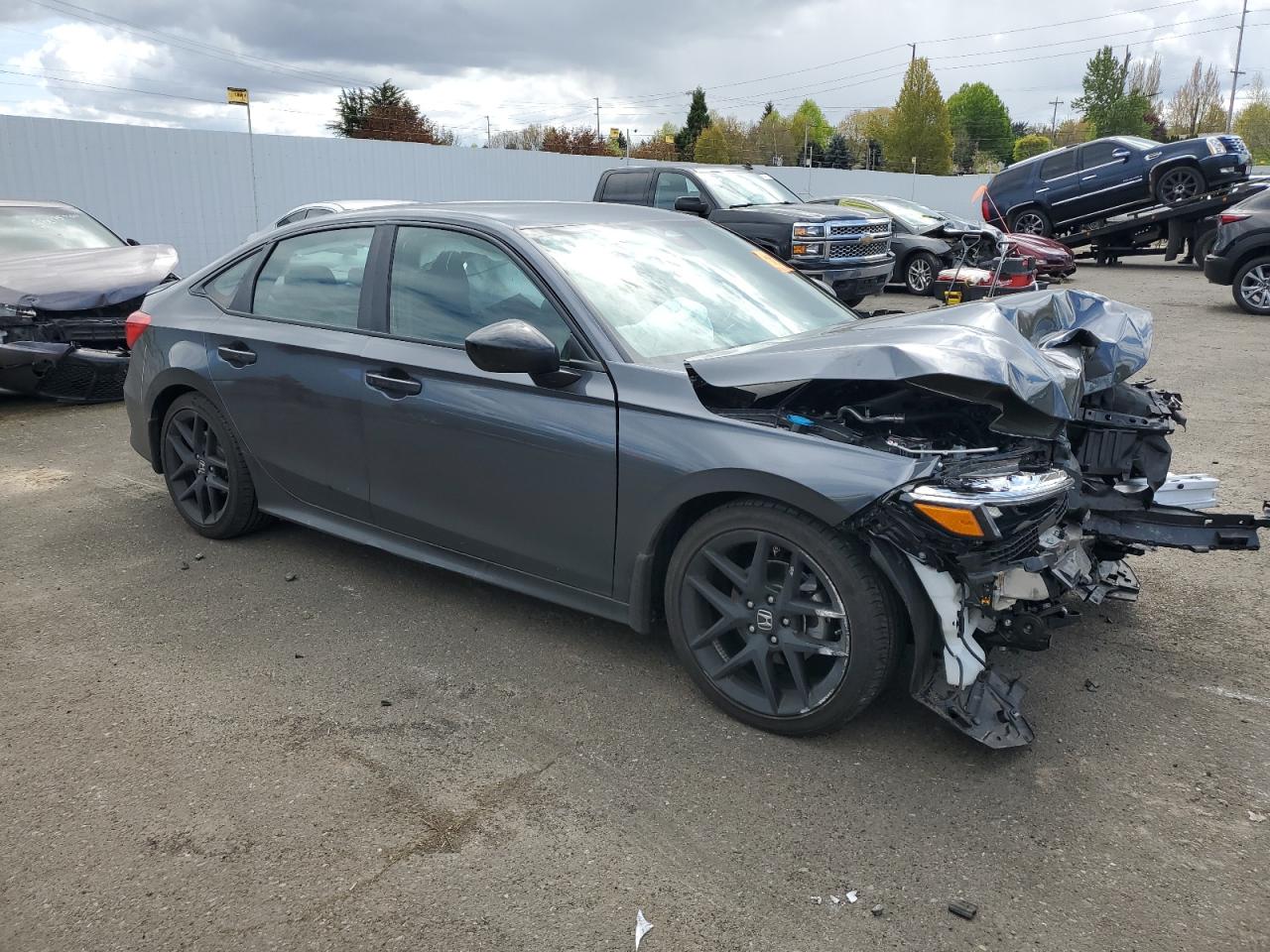 2022 HONDA CIVIC SPORT VIN:2HGFE2F50NH596371