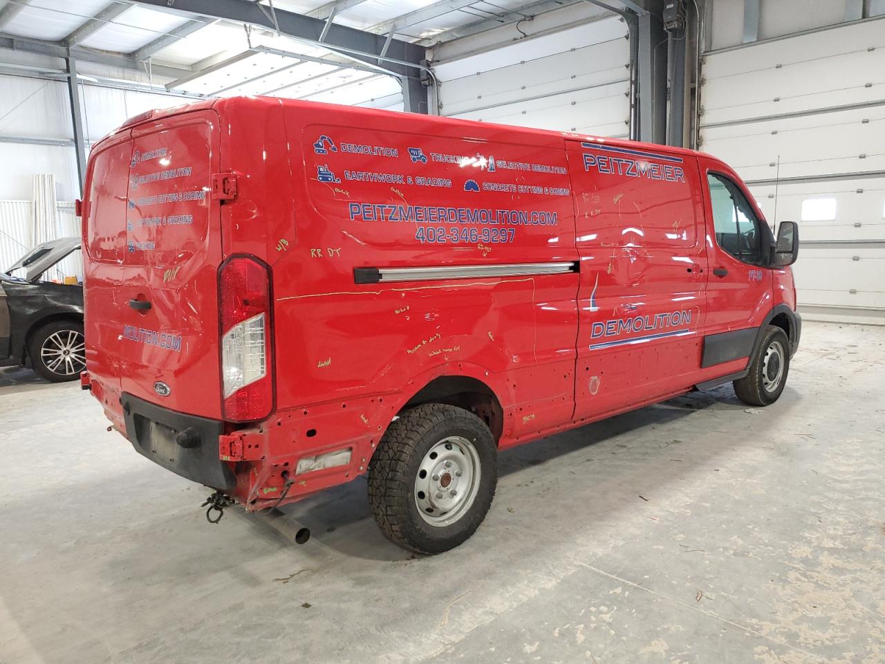 2023 FORD TRANSIT T-250 VIN:1FTBR1Y8XPKA49705