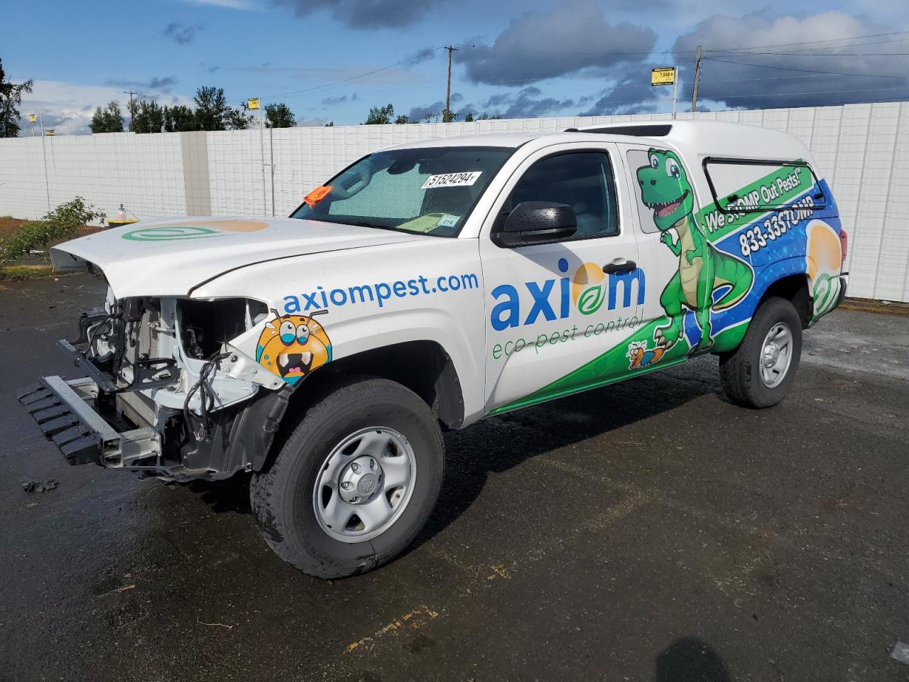 2023 TOYOTA TACOMA ACCESS CAB VIN:3TYRX5GN6PT074195