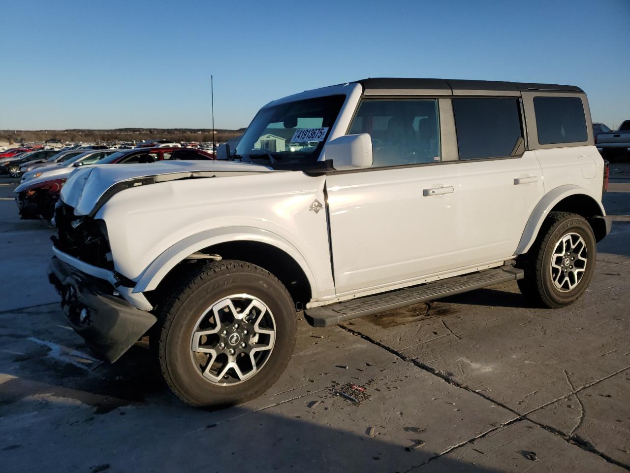 2024 FORD BRONCO OUTER BANKS VIN:1FMDE8BH5RLA80150