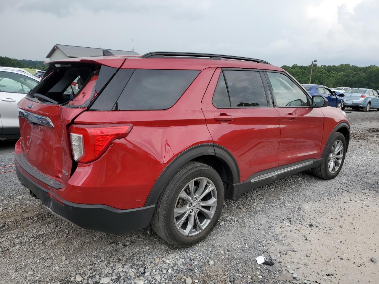 2022 FORD EXPLORER XLT VIN:1FMSK8DH4NGA77112