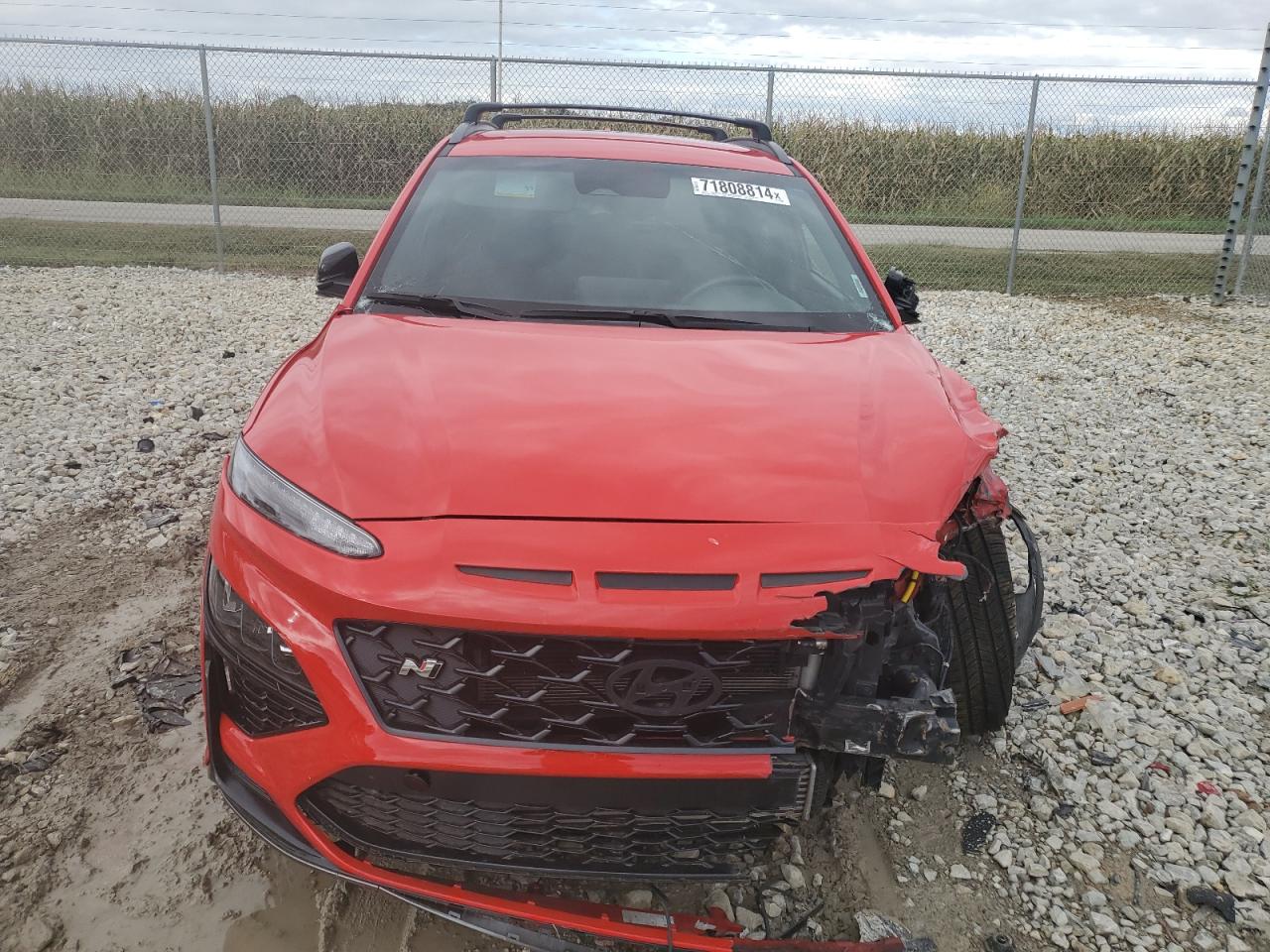 2022 HYUNDAI KONA N BASE VIN:KM8KH3AC8NU005356