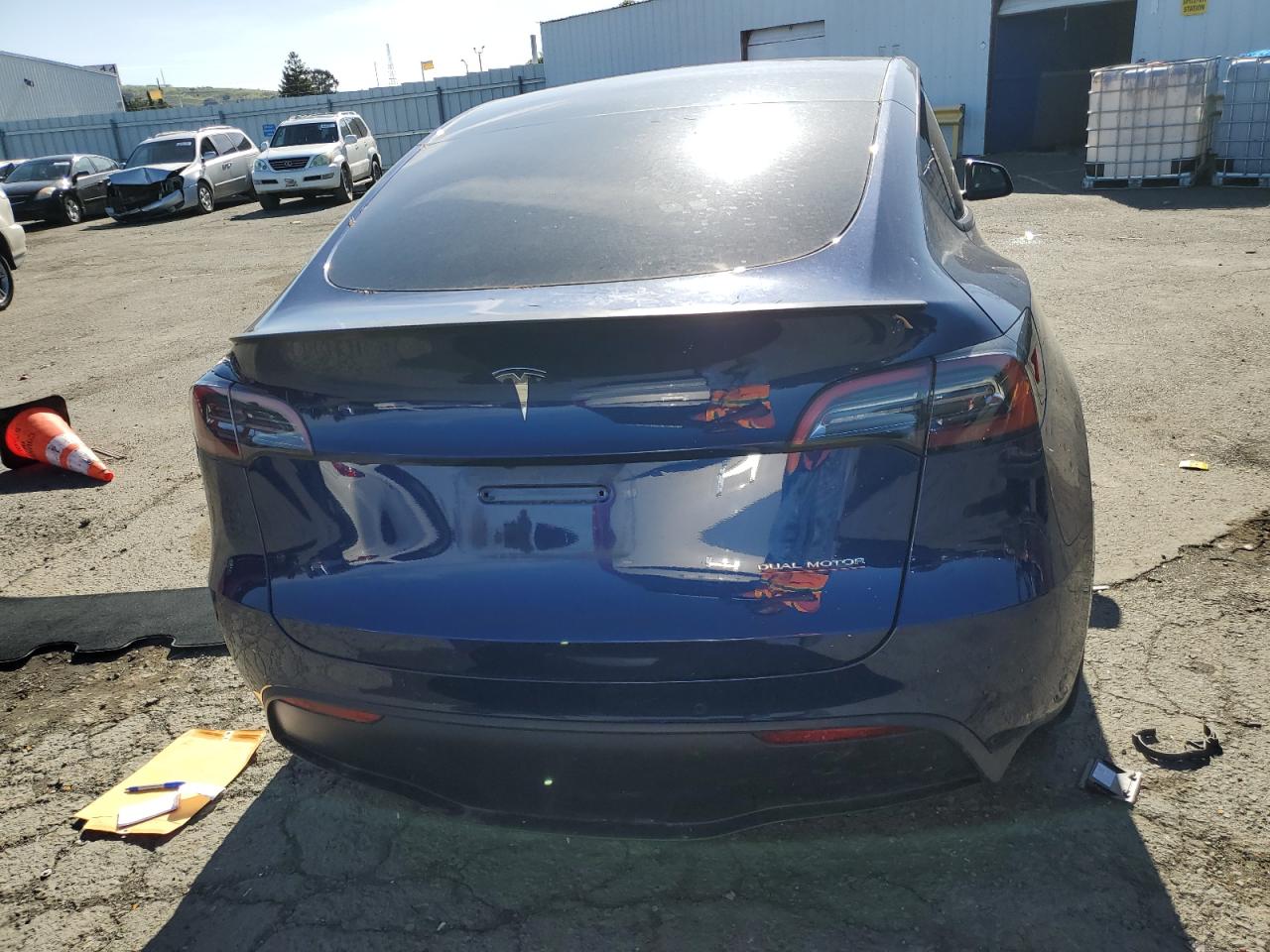 2022 TESLA MODEL Y  VIN:7SAYGDEF5NF575709