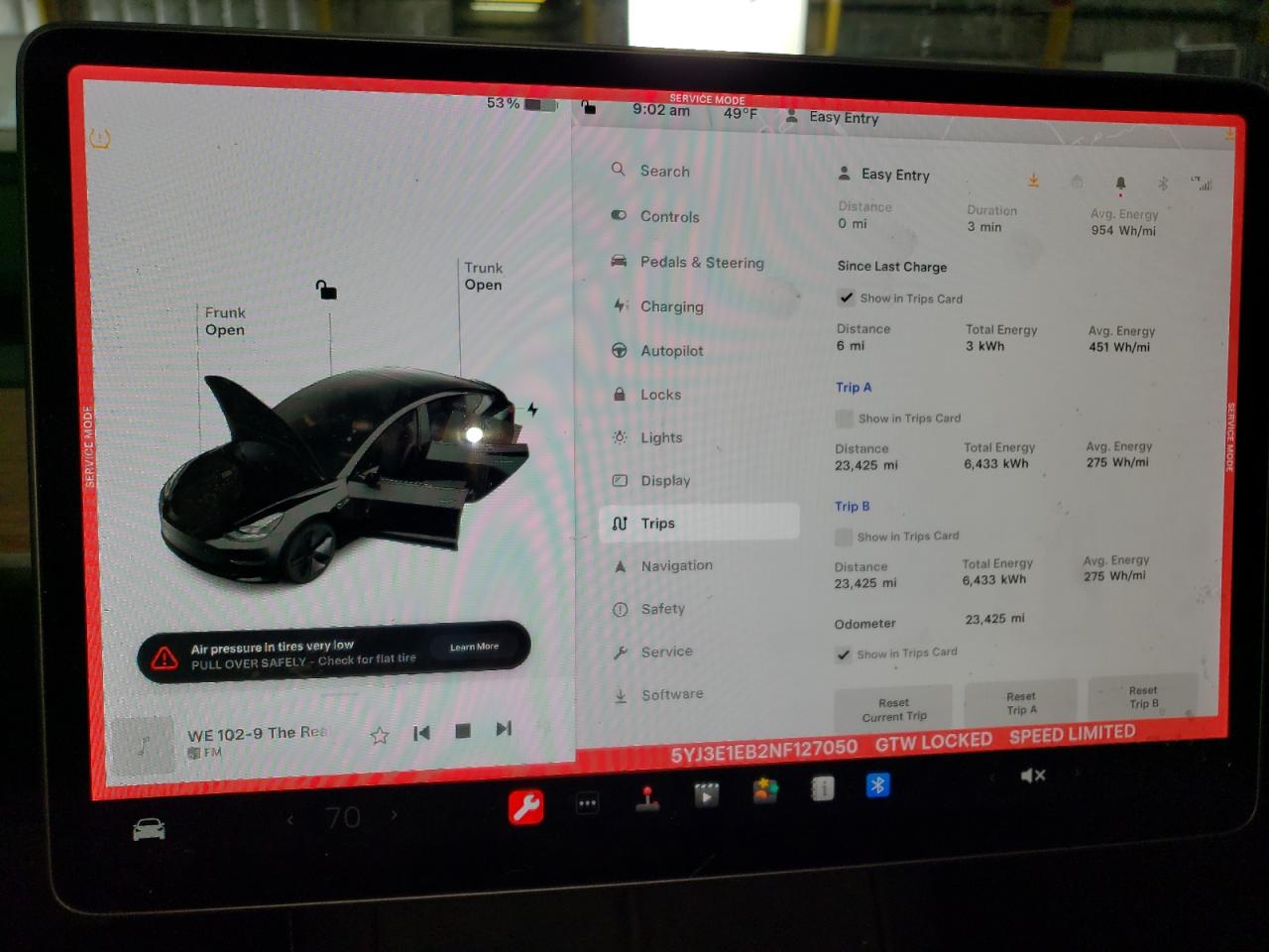 2022 TESLA MODEL 3  VIN:5YJ3E1EB2NF127050