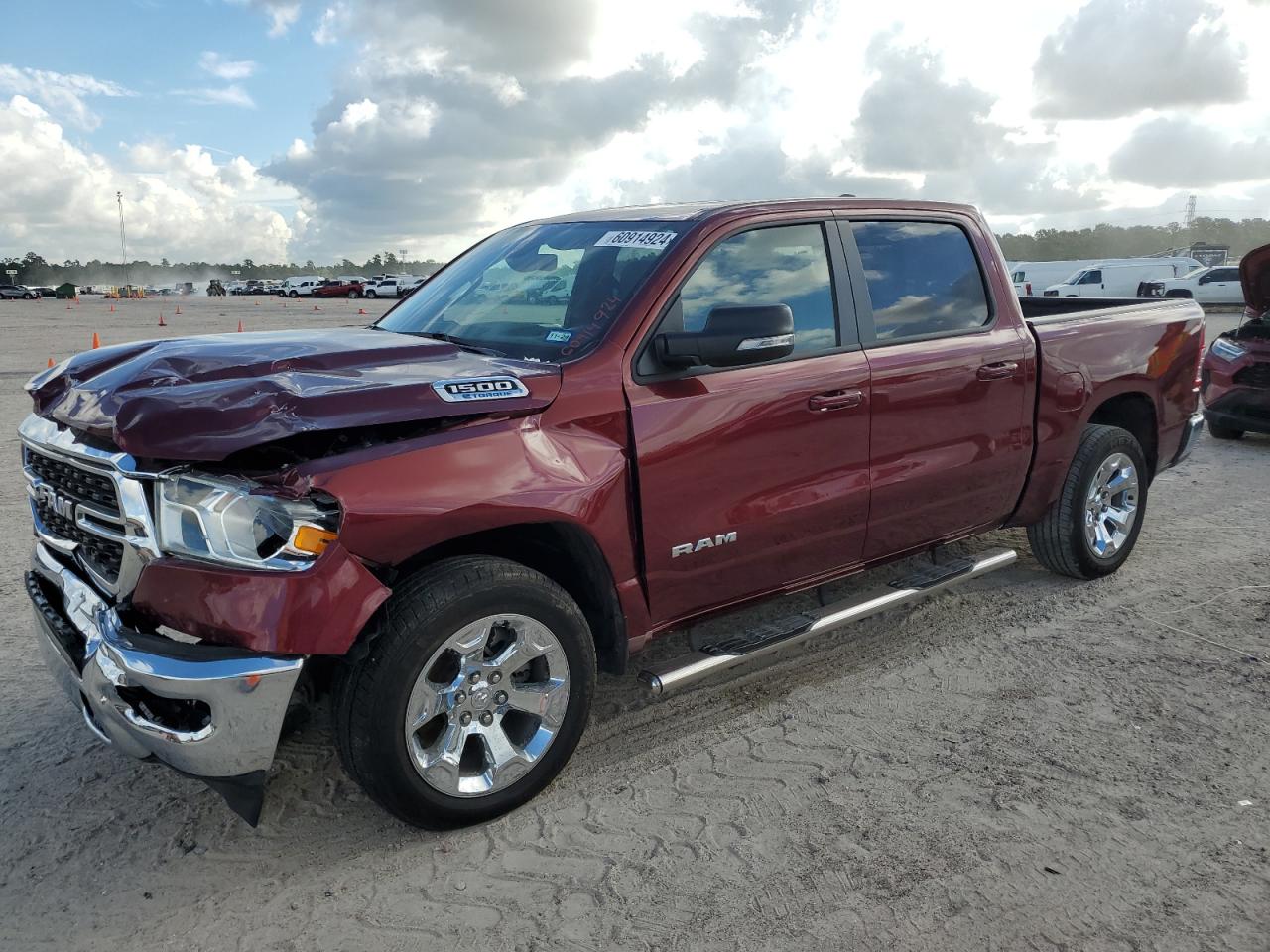 2022 RAM 1500 BIG HORN/LONE STAR VIN:1C6RREFG9NN399233