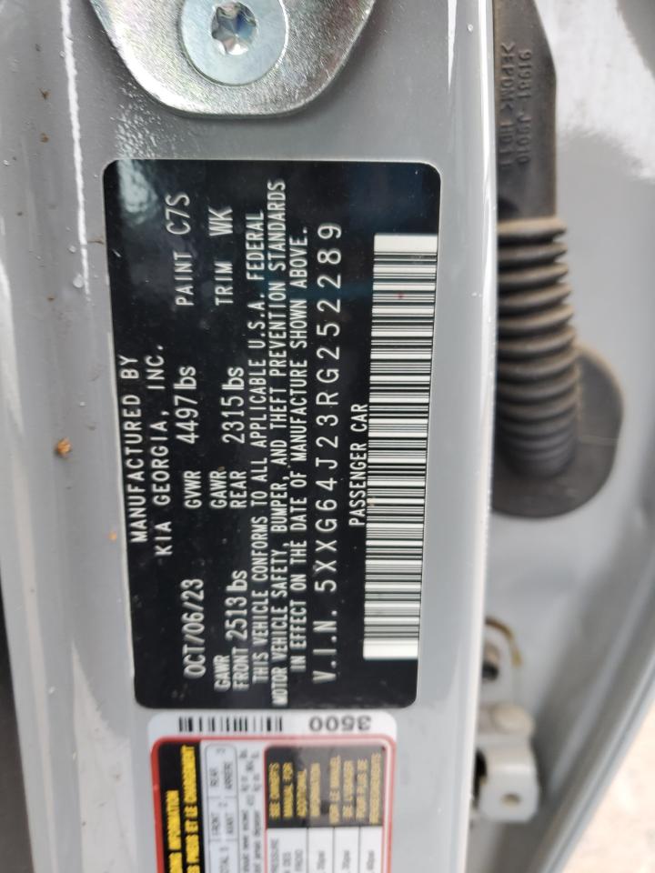 2024 KIA K5 GT LINE VIN:5XXG64J23RG252289