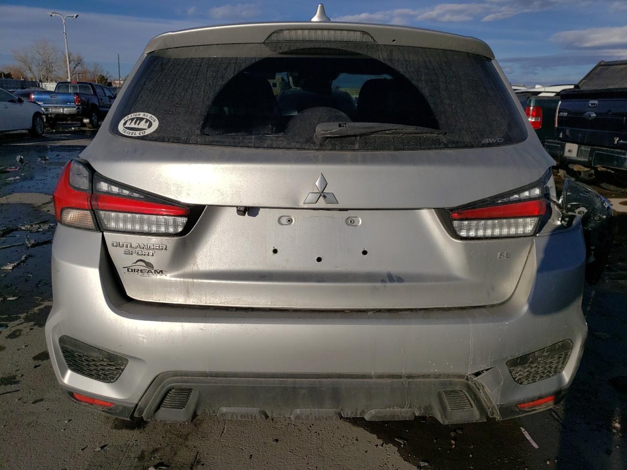 2022 MITSUBISHI OUTLANDER SPORT ES VIN:JA4ARUAU4NU008860