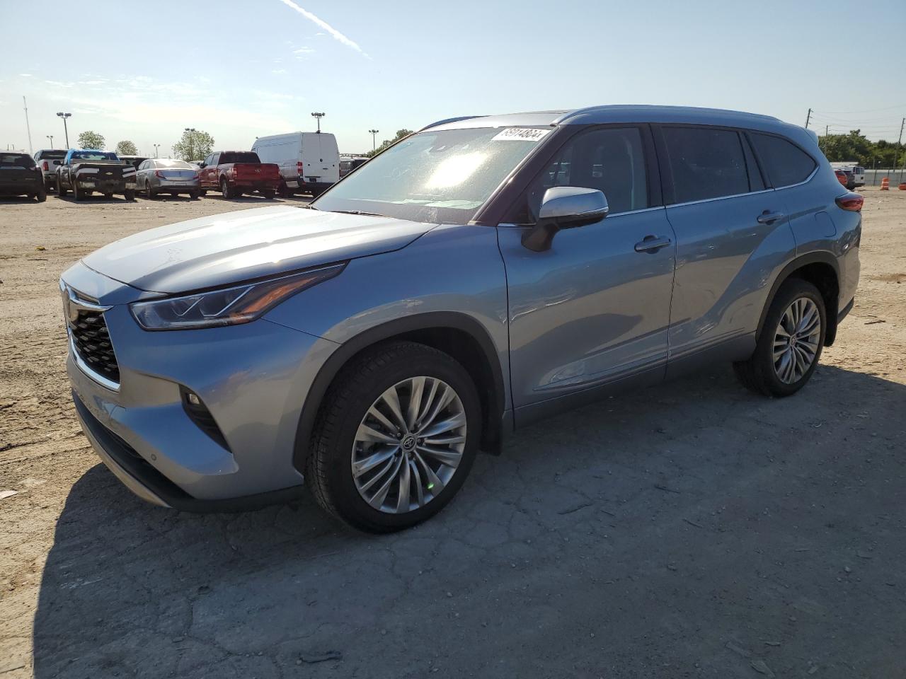 2022 TOYOTA HIGHLANDER PLATINUM VIN:5TDFZRBH7NS200949