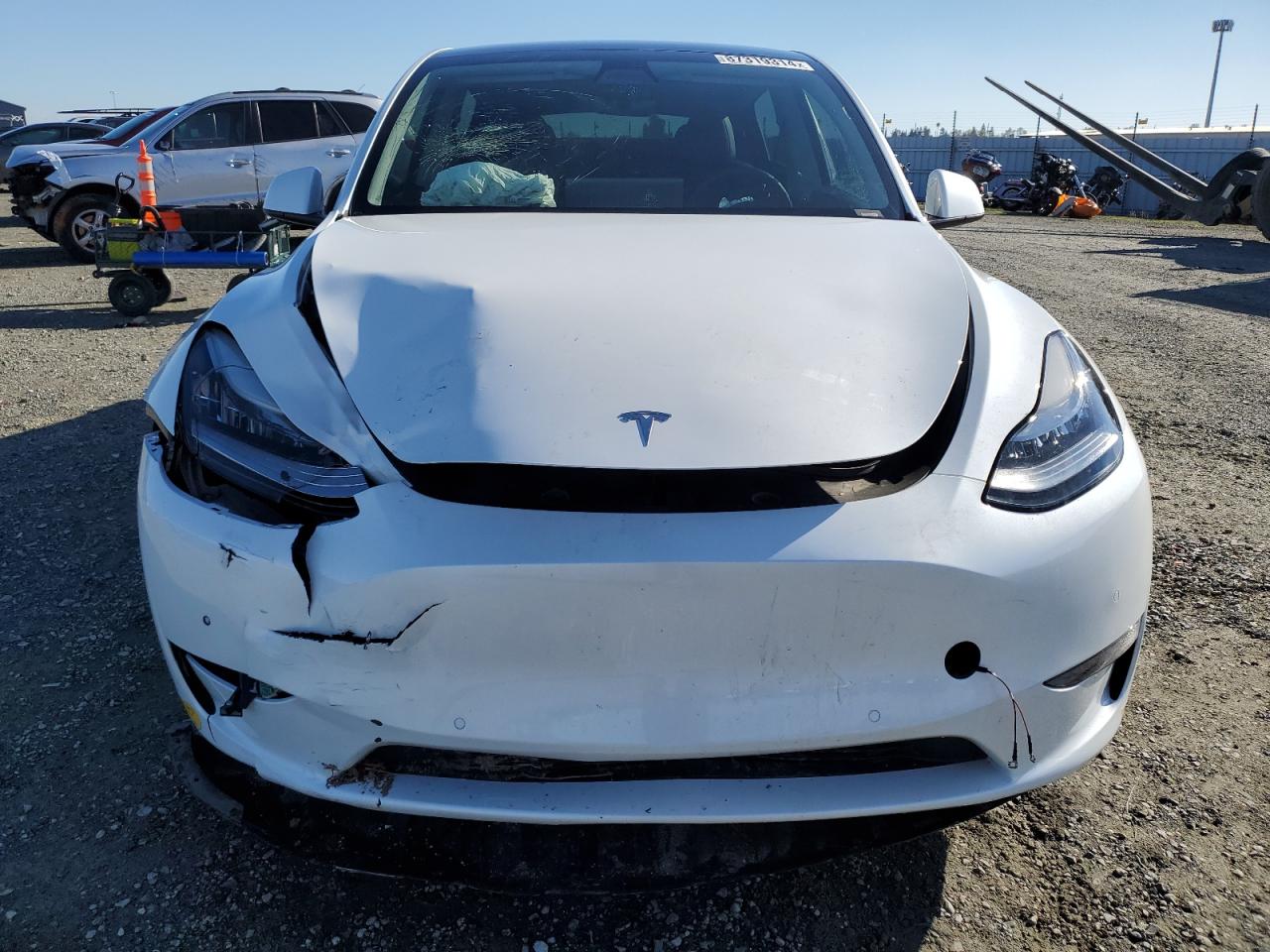 2022 TESLA MODEL Y VIN:7SAYGDEE0NF493118