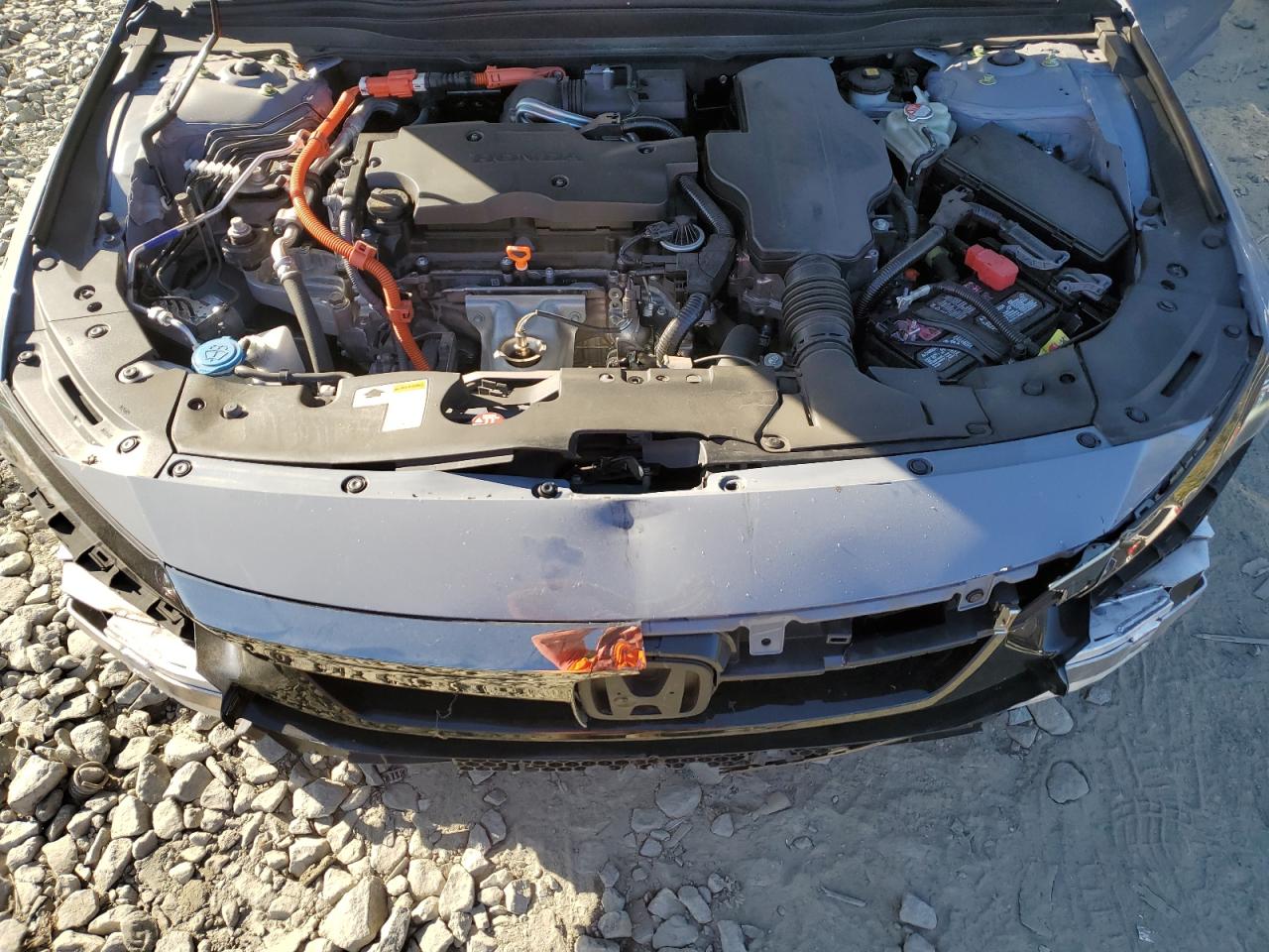 2022 HONDA ACCORD HYBRID SPORT VIN:1HGCV3F23NA033618