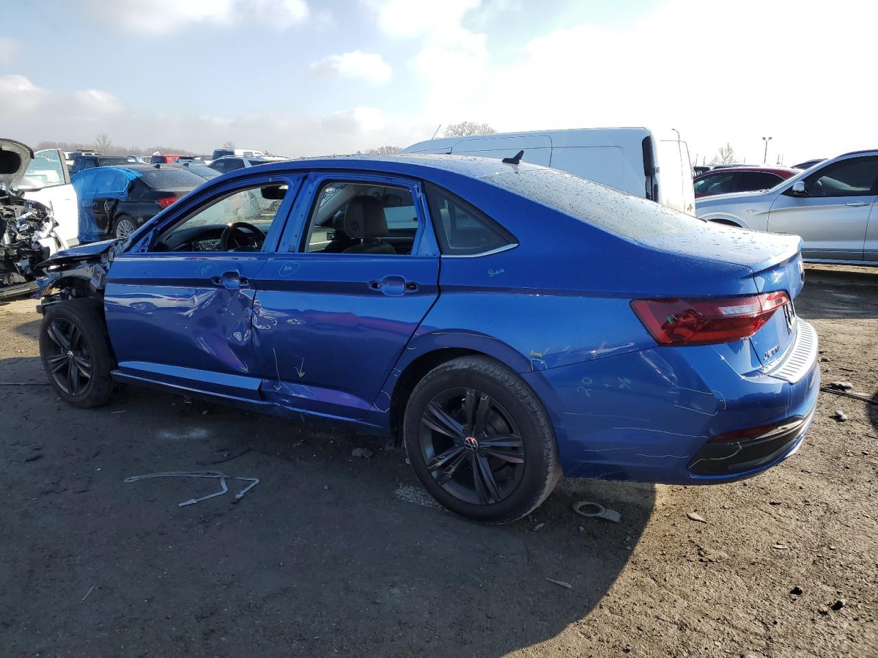 2023 VOLKSWAGEN JETTA SE VIN:3VW7M7BU2PM029905
