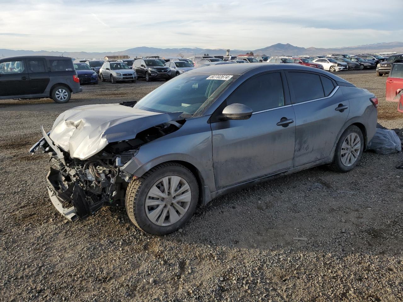2022 NISSAN SENTRA S VIN:3N1AB8BV9NY281513