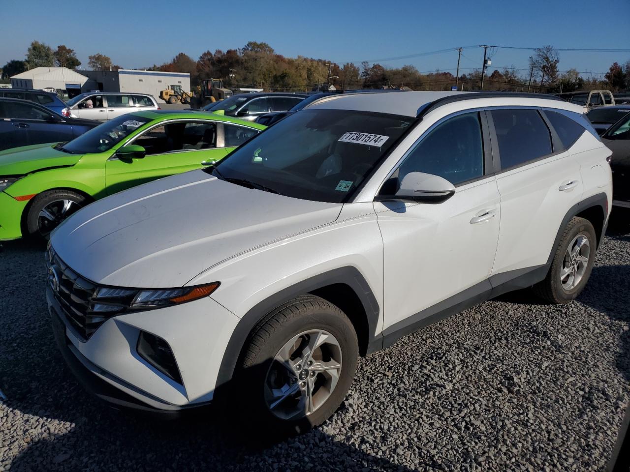 2022 HYUNDAI TUCSON SEL VIN:5NMJBCAE2NH017108