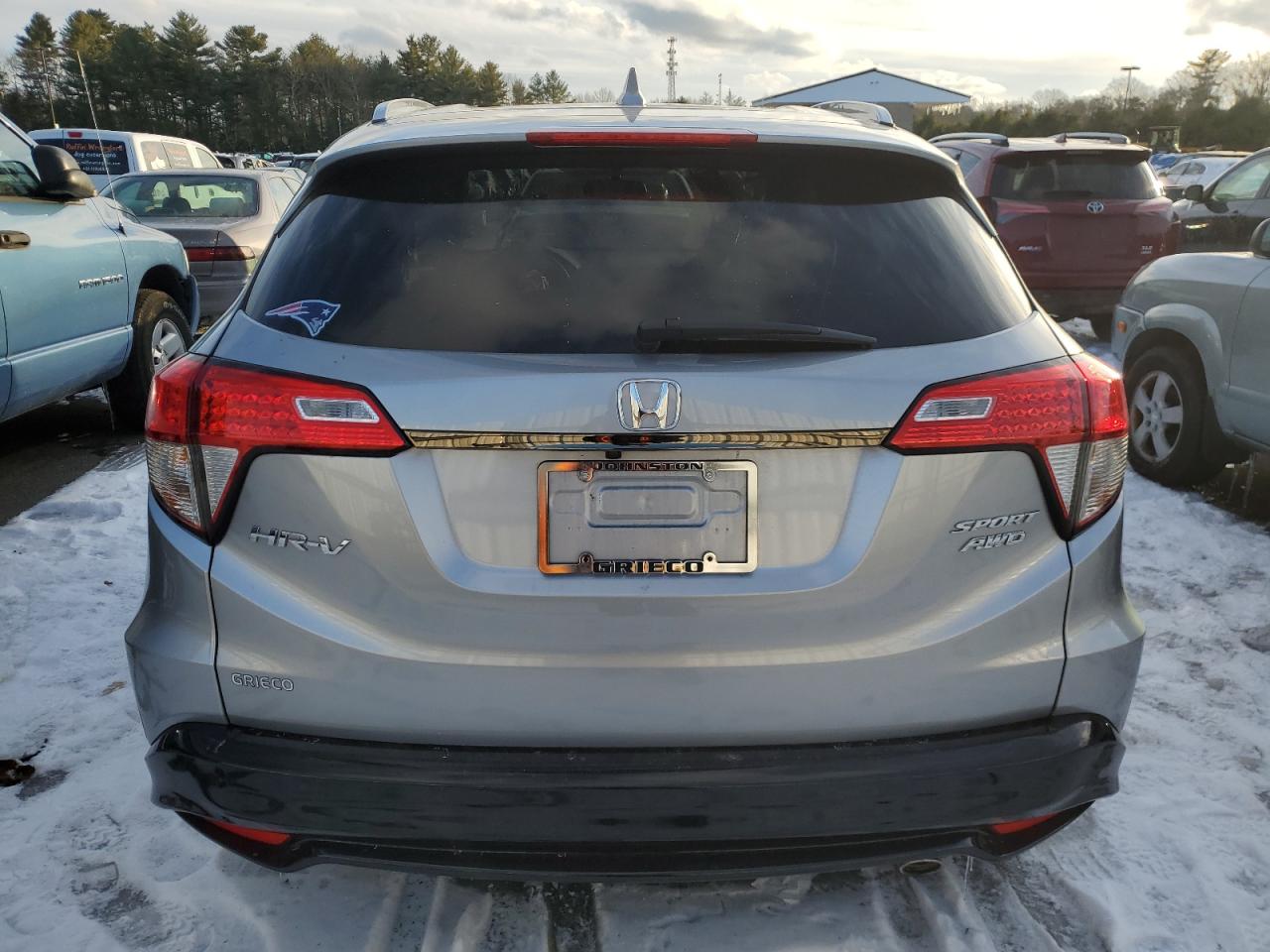 2022 HONDA HR-V SPORT VIN:3CZRU6H12NM721317