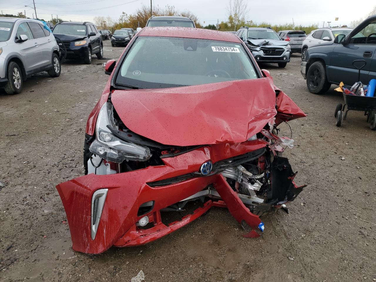 2022 TOYOTA PRIUS LE VIN:JTDL9MFU8N3034097