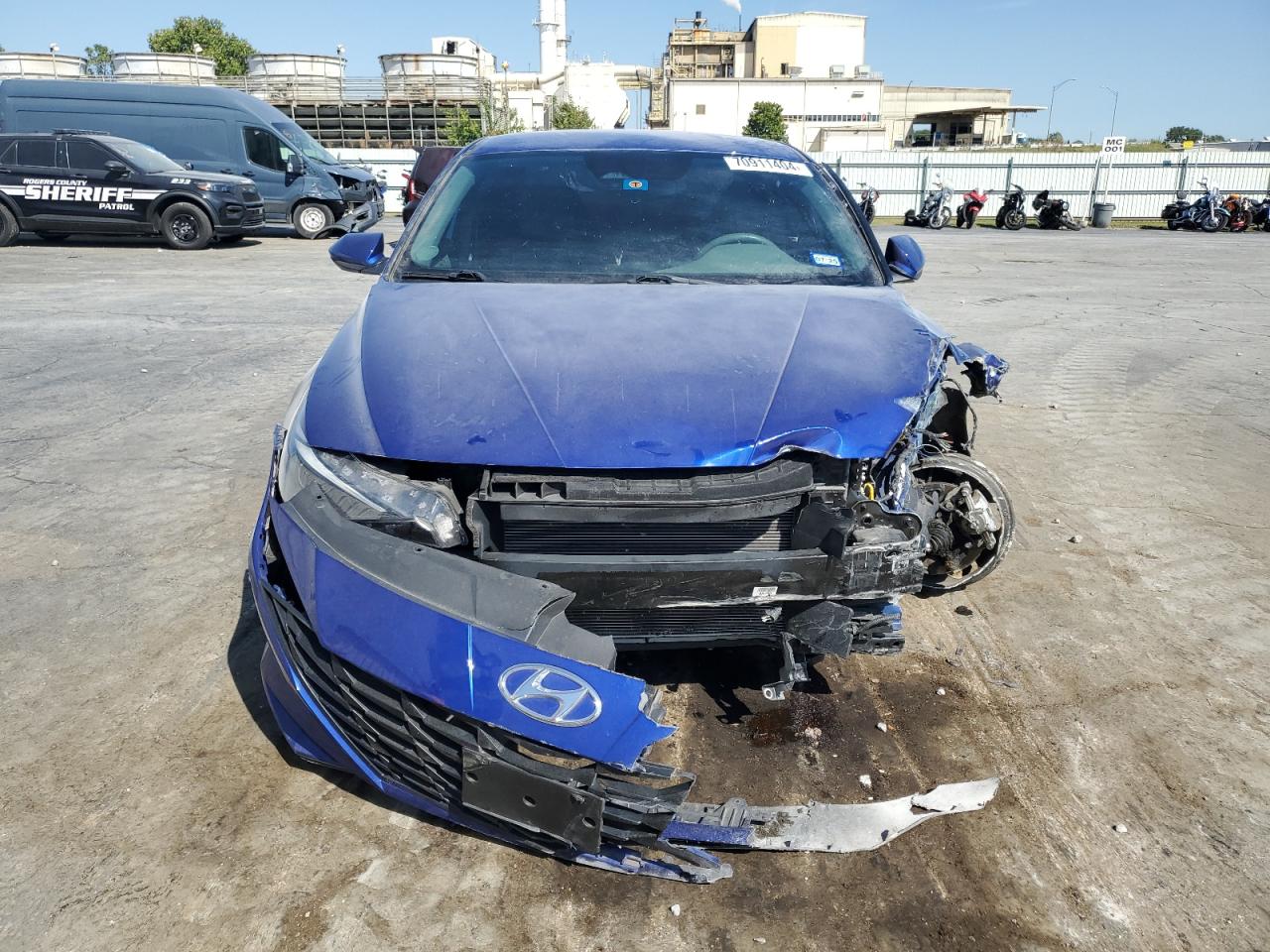 2023 HYUNDAI ELANTRA SEL VIN:KMHLM4AGXPU588590