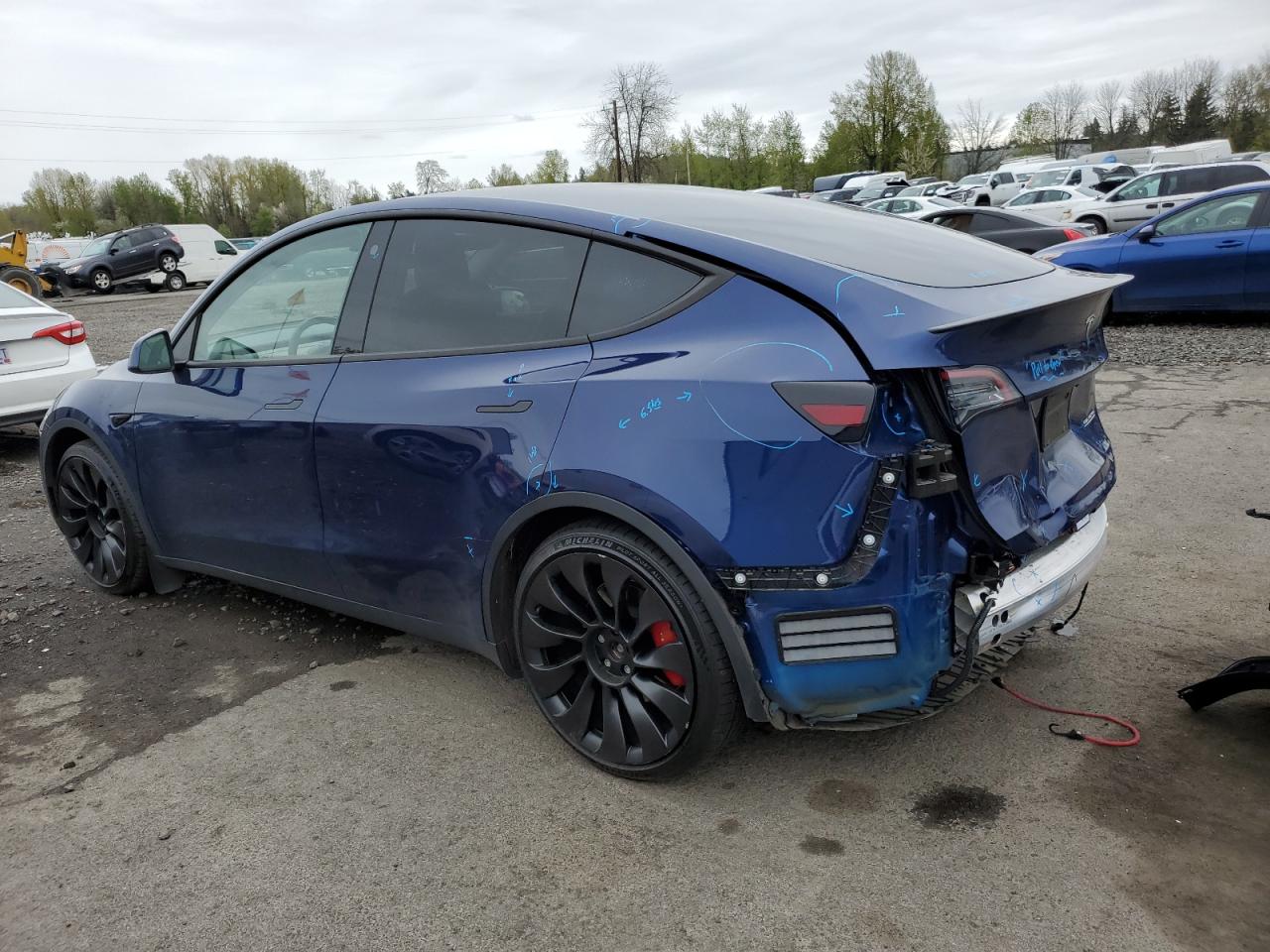 2022 TESLA MODEL Y  VIN:7SAYGDEFXNF460331