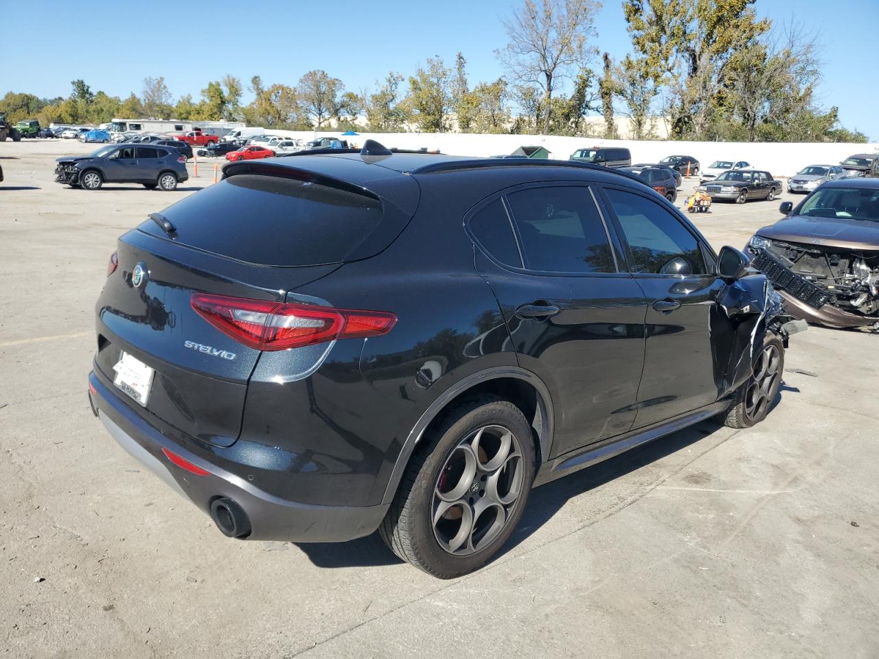 2022 ALFA ROMEO STELVIO TI VIN:ZASPAKBN8N7D38624