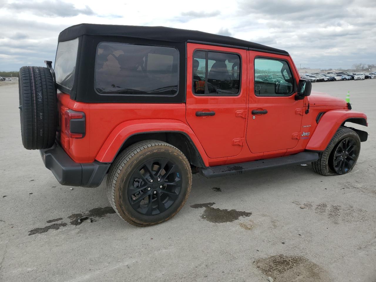 2022 JEEP WRANGLER UNLIMITED SAHARA 4XE VIN:1C4JJXP67NW276118