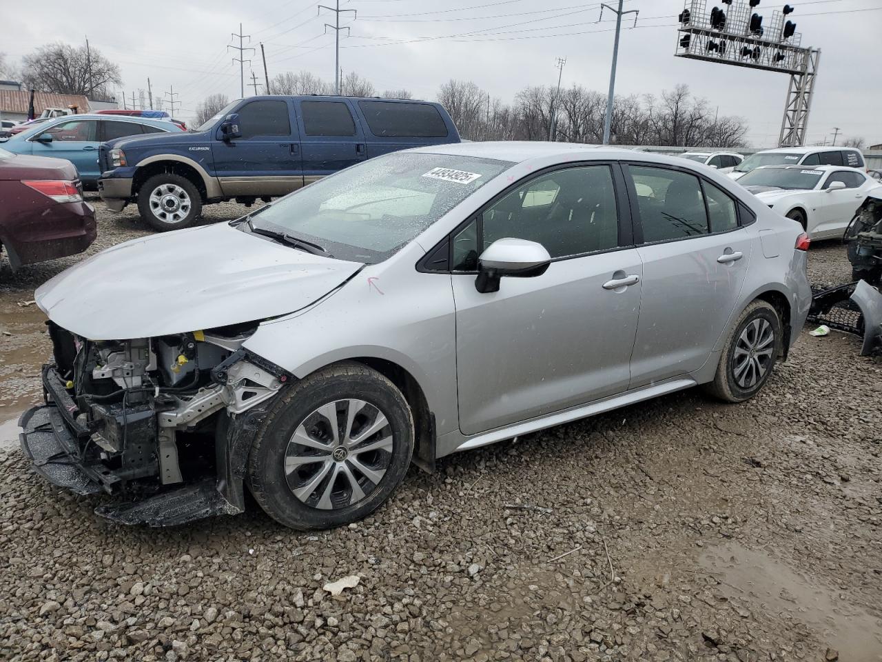 2022 TOYOTA COROLLA LE VIN:JTDEAMDE8NJ061937