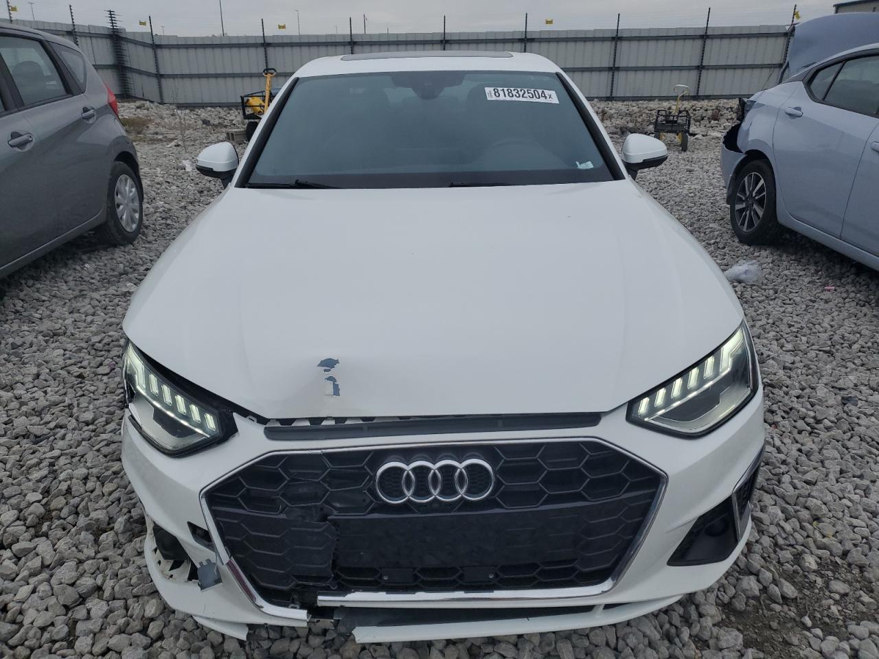 2022 AUDI A4 PREMIUM PLUS 45 VIN:WAUEAAF42NN009826