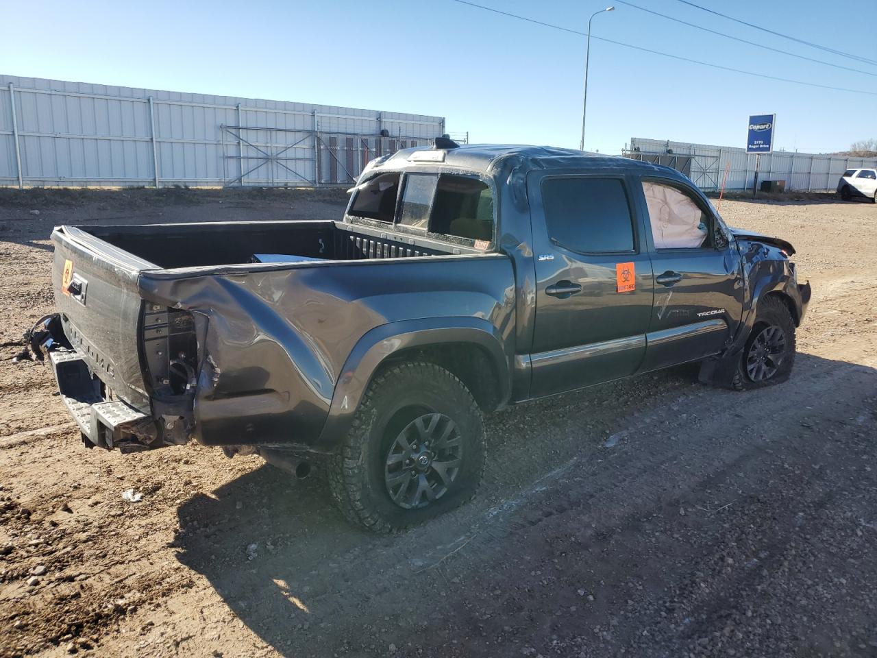2022 TOYOTA TACOMA DOUBLE CAB VIN:3TMCZ5AN4NM526517