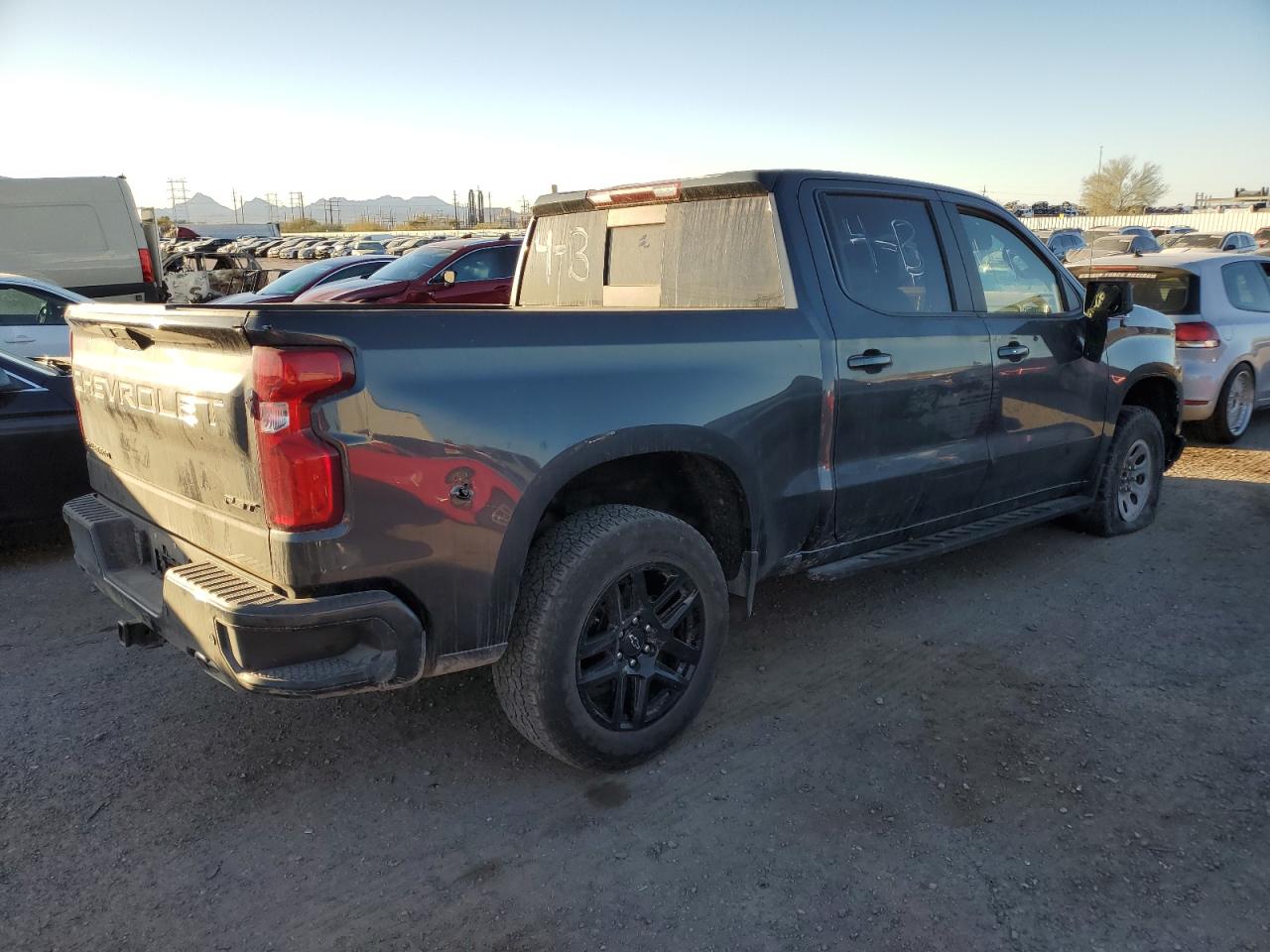 2022 CHEVROLET SILVERADO LTD K1500 RST VIN:1GCUYEED6NZ104787