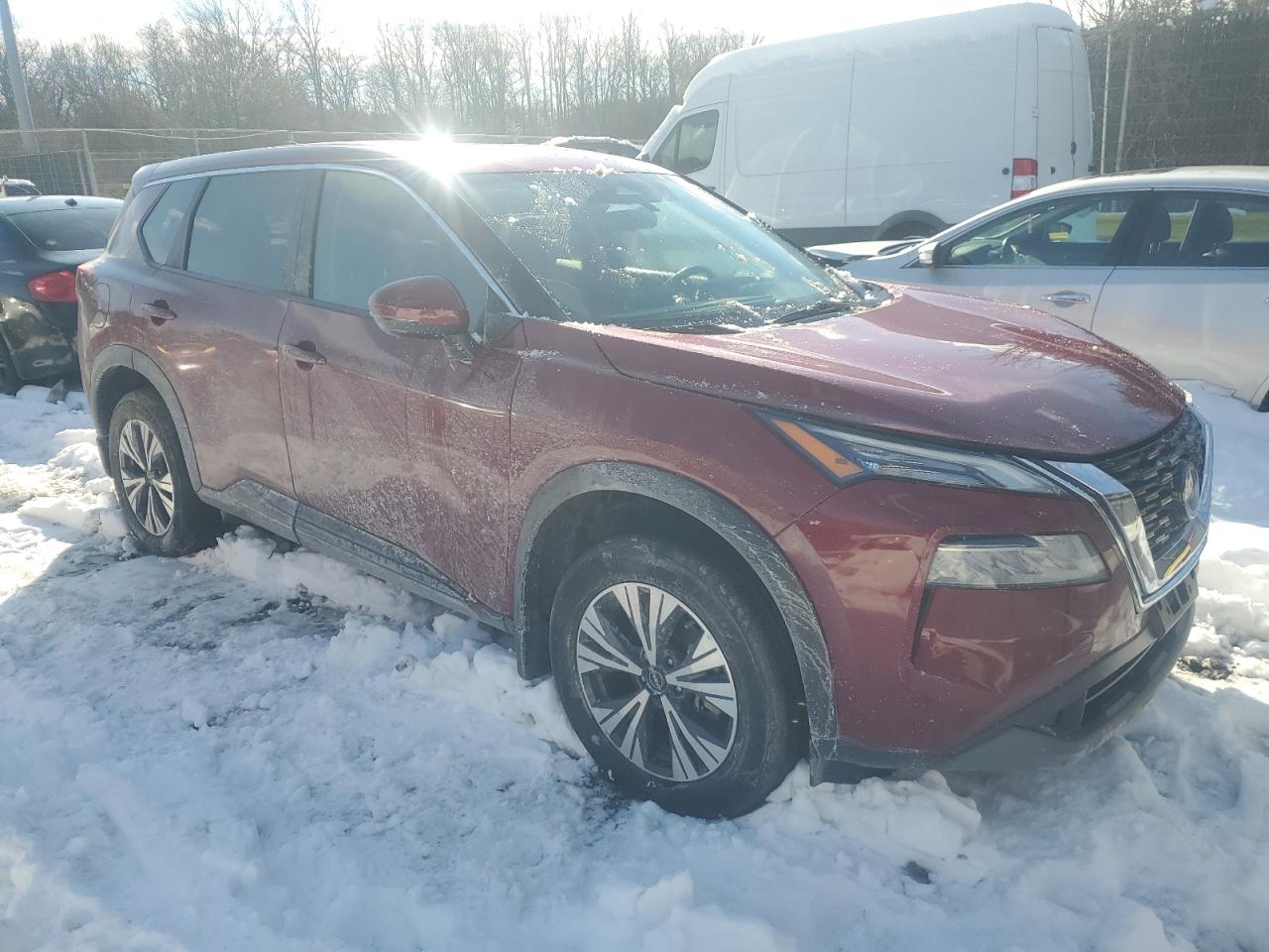 2022 NISSAN ROGUE SV VIN:5N1BT3BA9NC733740