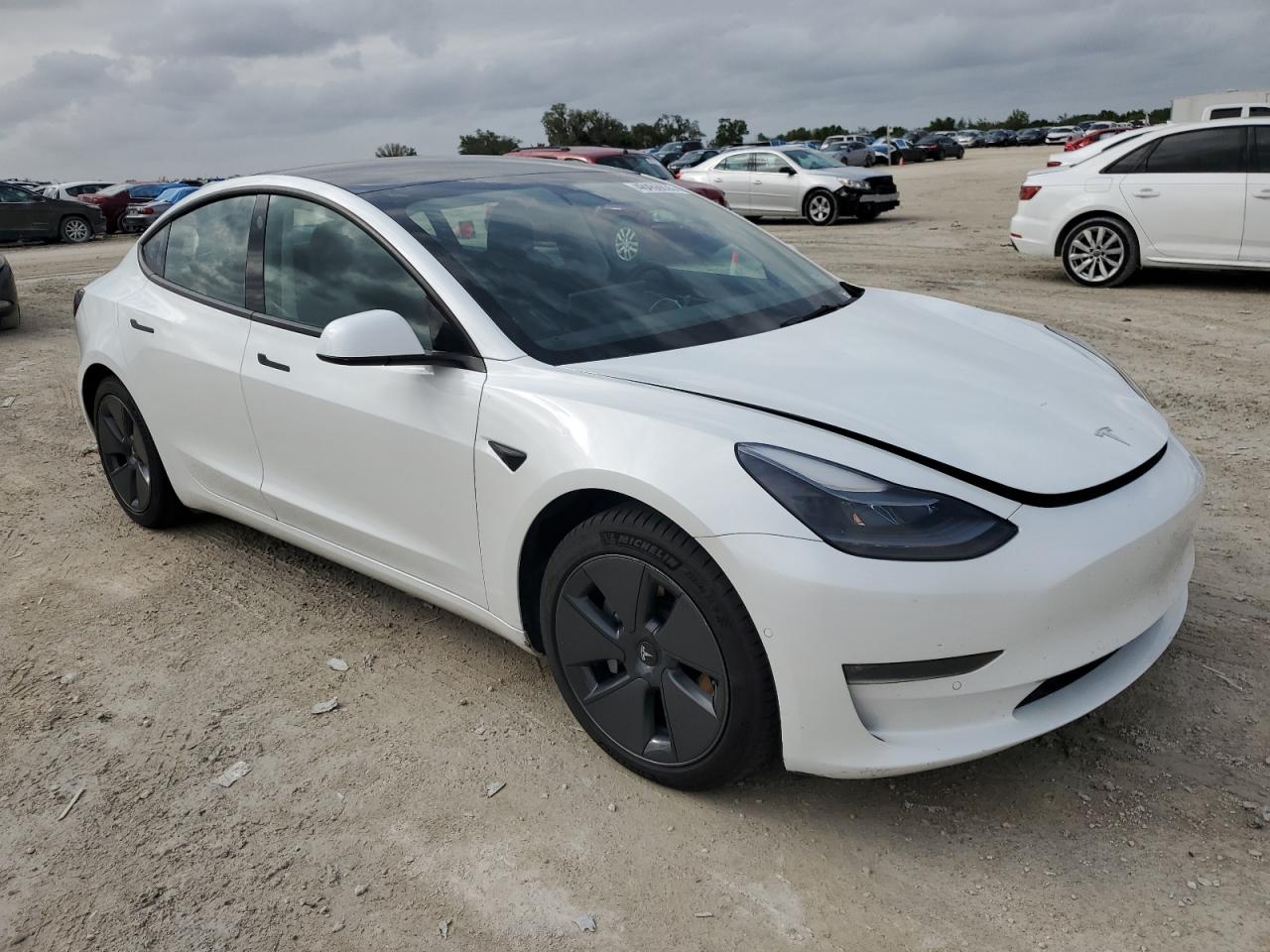 2022 TESLA MODEL 3  VIN:5YJ3E1EB2NF105145
