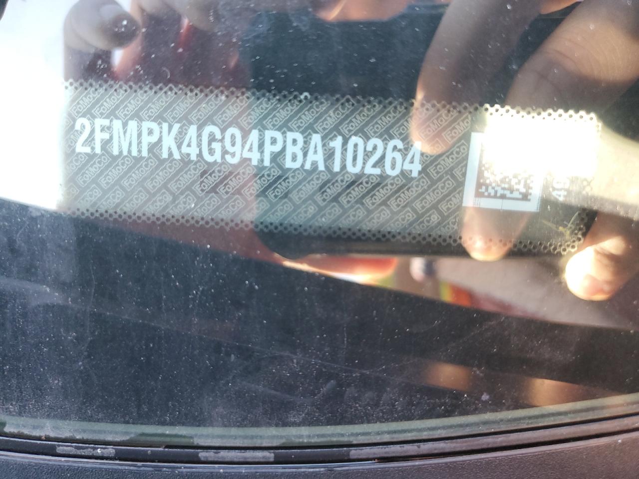 2023 FORD EDGE SE VIN:2FMPK4G94PBA10264