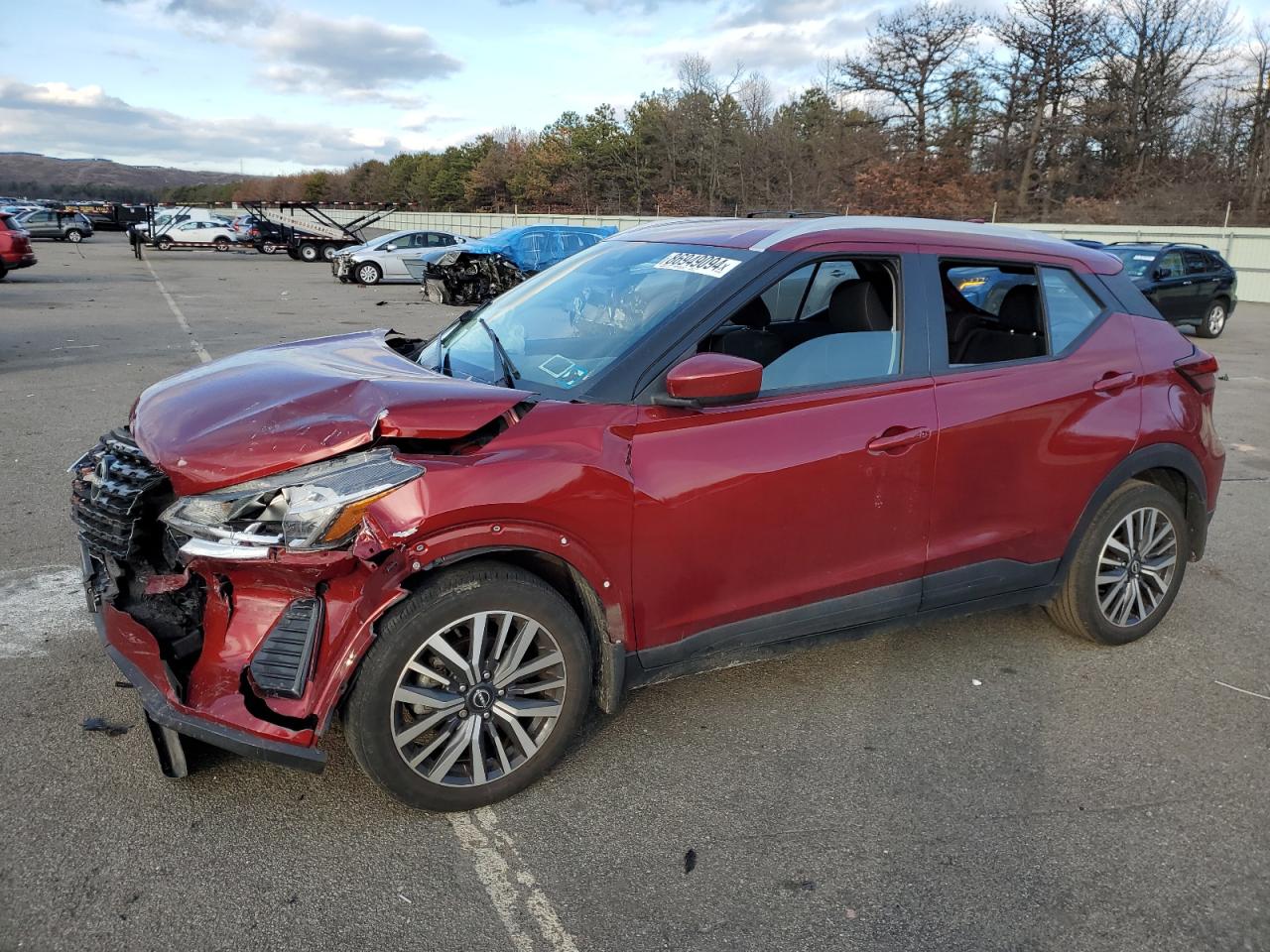 2022 NISSAN KICKS SV VIN:3N1CP5CVXNL509314