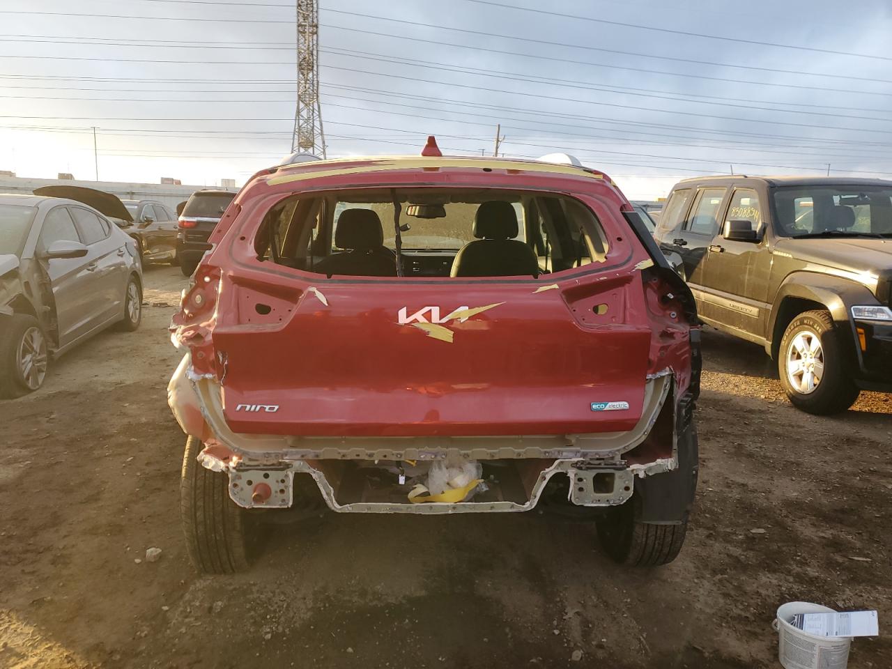 2022 KIA NIRO S VIN:KNDCC3LG6N5132172