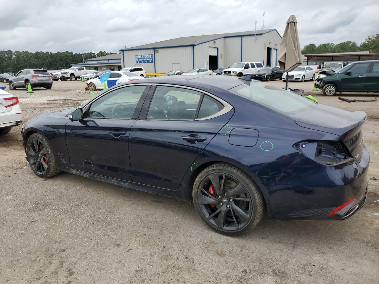 2023 GENESIS G70 BASE VIN:KMTG54TE7PU113169