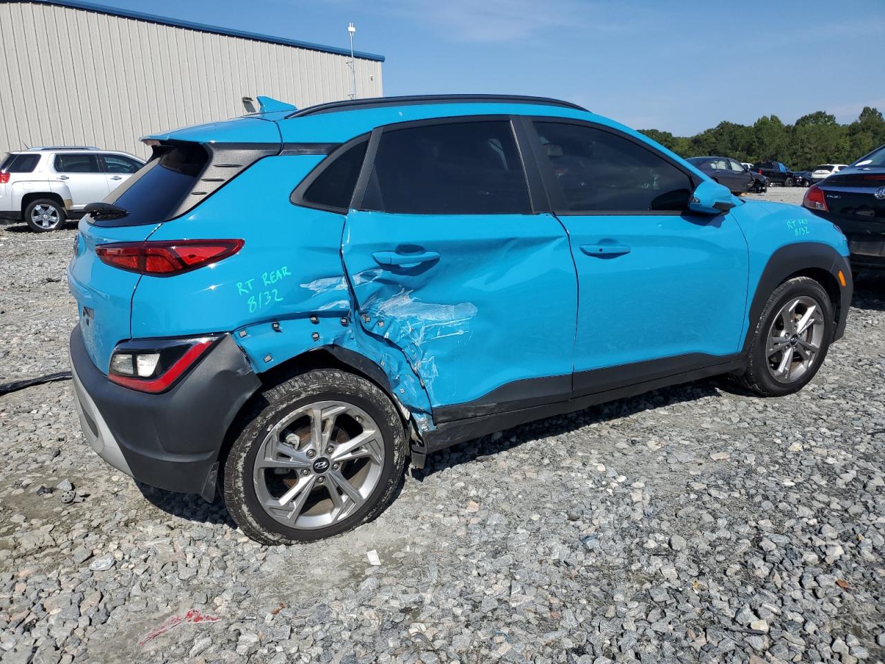 2022 HYUNDAI KONA SEL VIN:KM8K62AB7NU925244