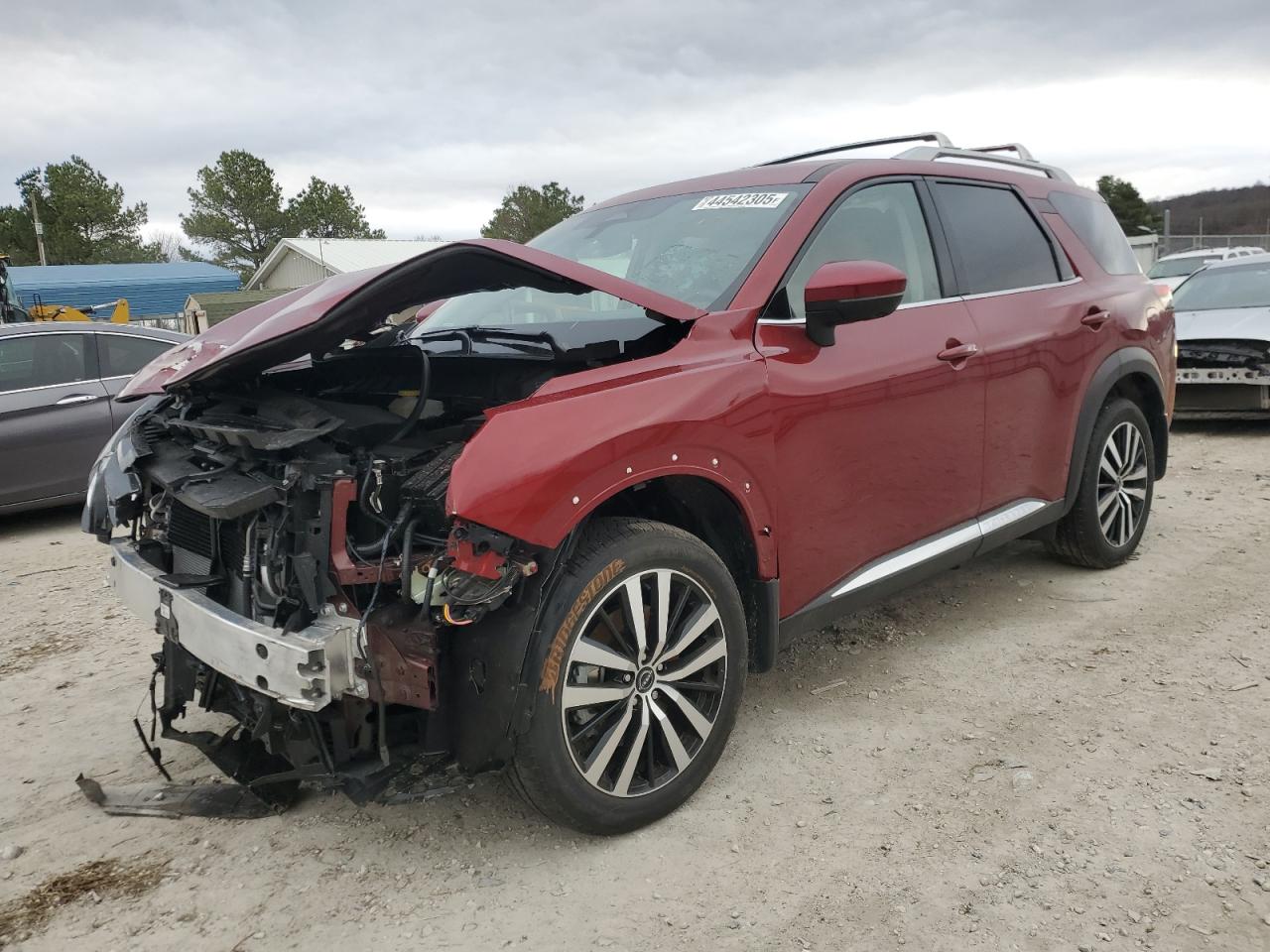 2024 NISSAN PATHFINDER PLATINUM VIN:5N1DR3DG7RC316812