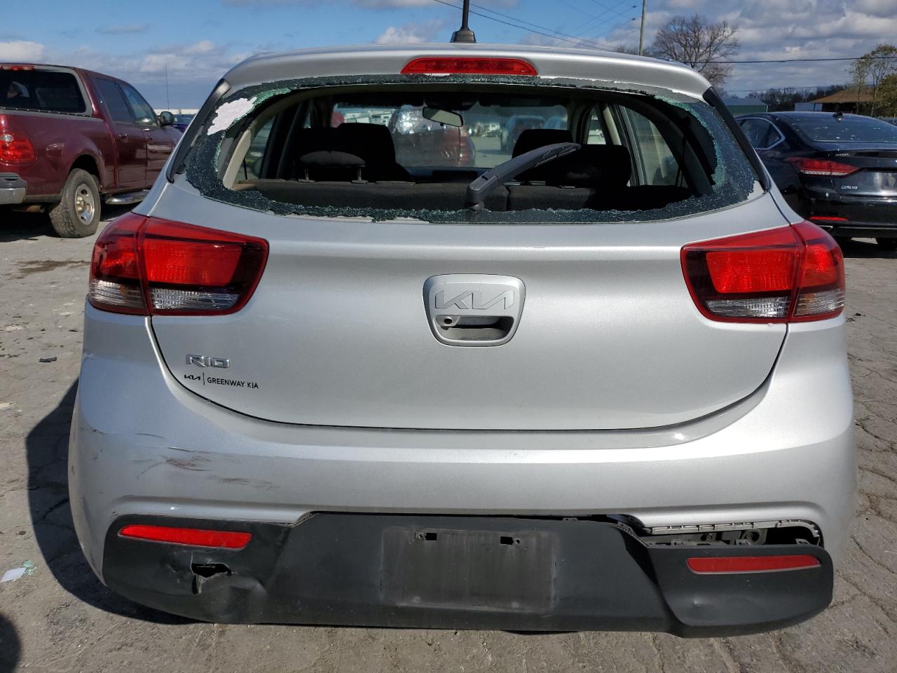 2022 KIA RIO S VIN:3KPA25AD7NE487032