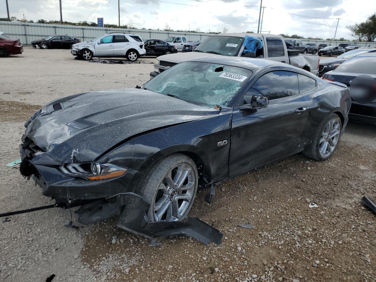 2022 FORD MUSTANG GT VIN:1FA6P8CF7N5108393