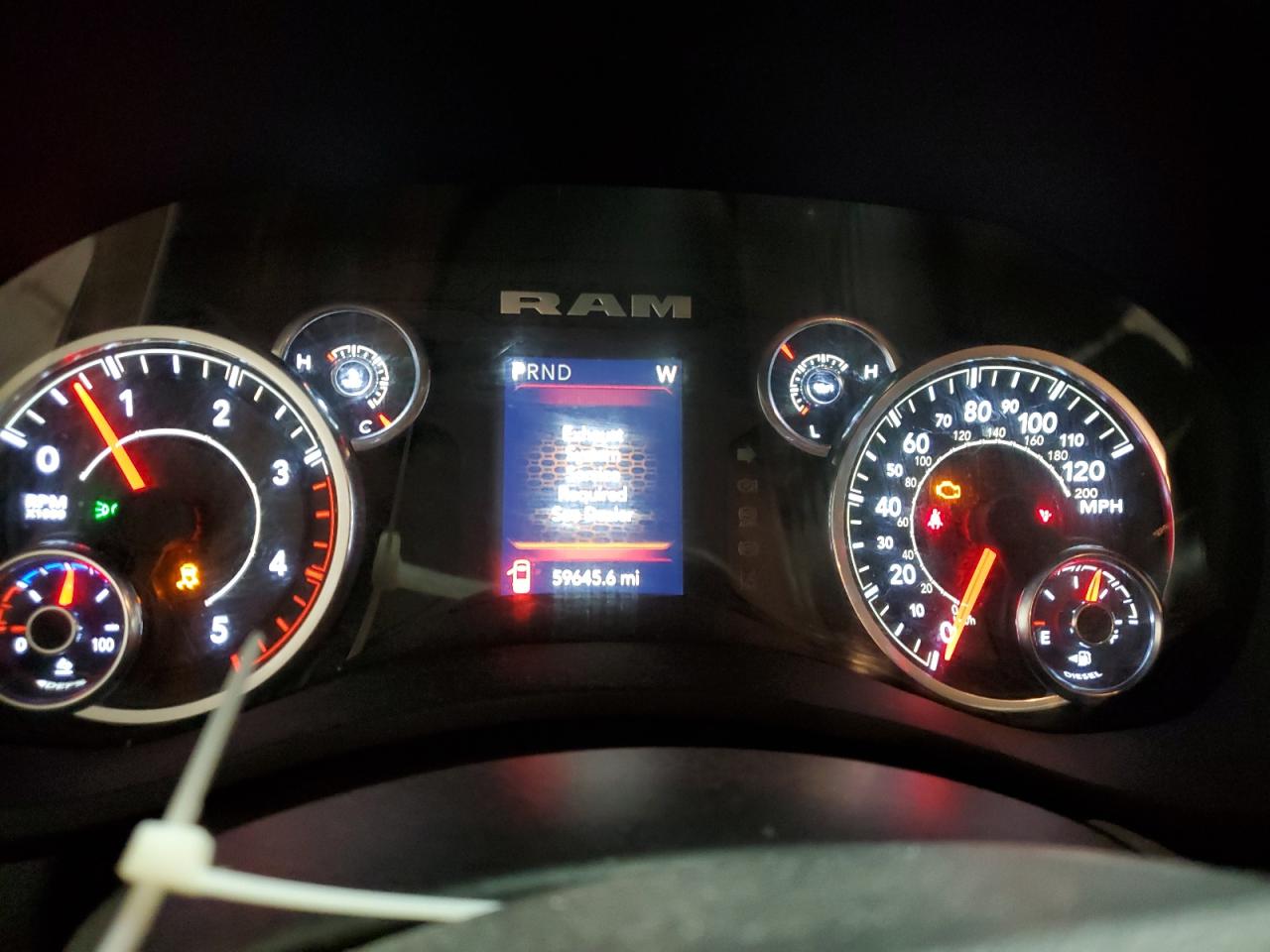 2023 RAM 2500 BIG HORN VIN:3C6UR5DL2PG651197