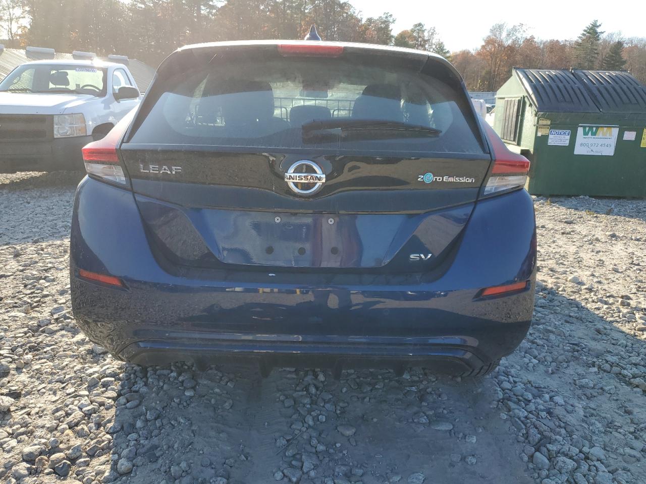2022 NISSAN LEAF SV VIN:1N4AZ1CV3NC551252
