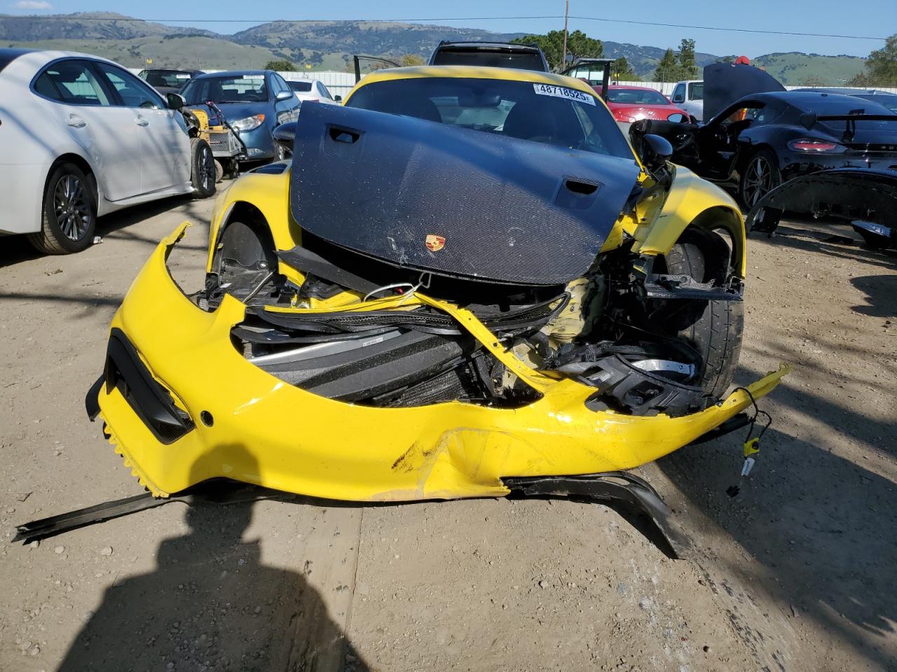 2023 PORSCHE CAYMAN GT4 RS VIN:WP0AE2A85PS280003