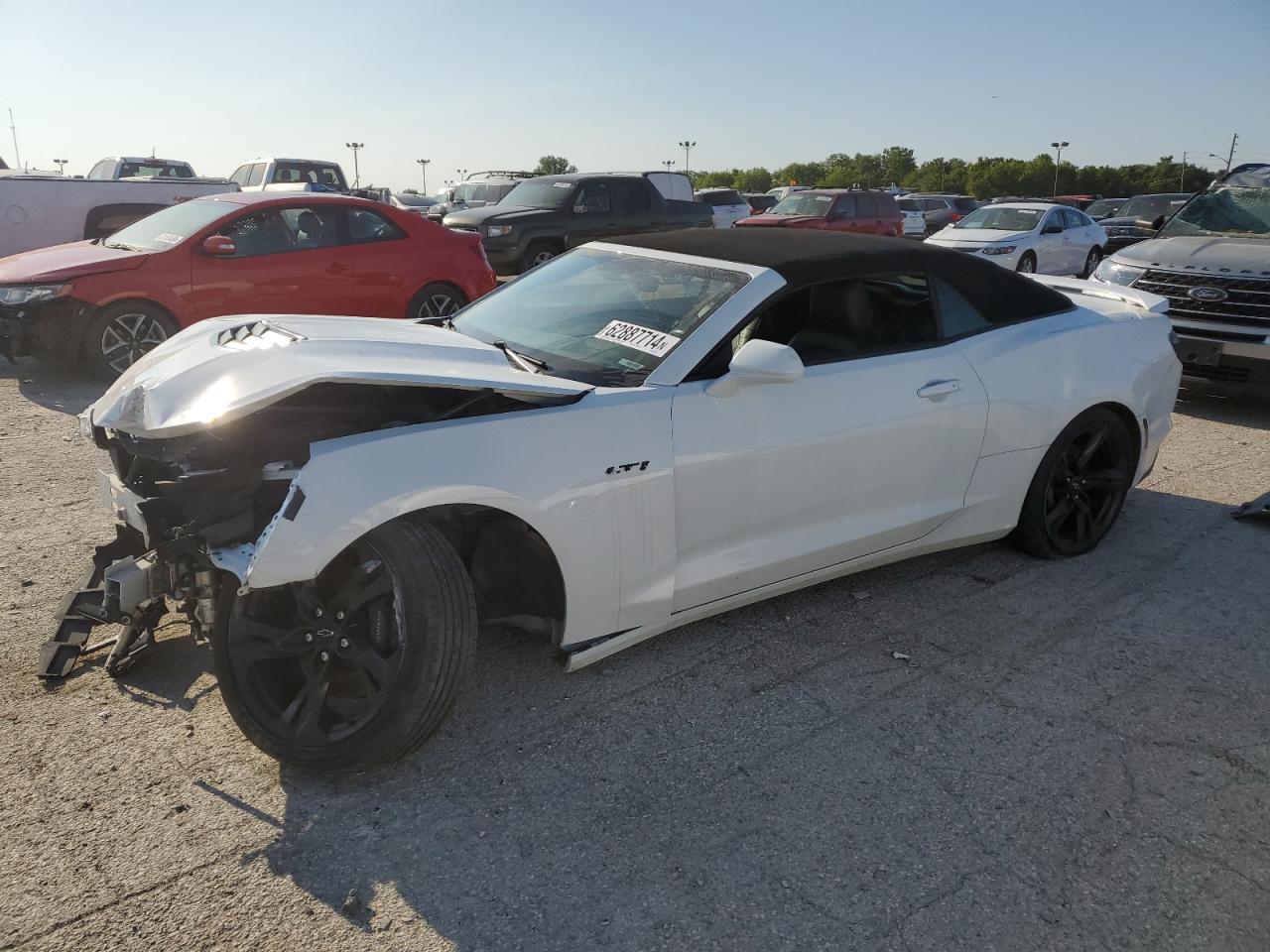 2022 CHEVROLET CAMARO SS VIN:1G1FH3D77N0126688